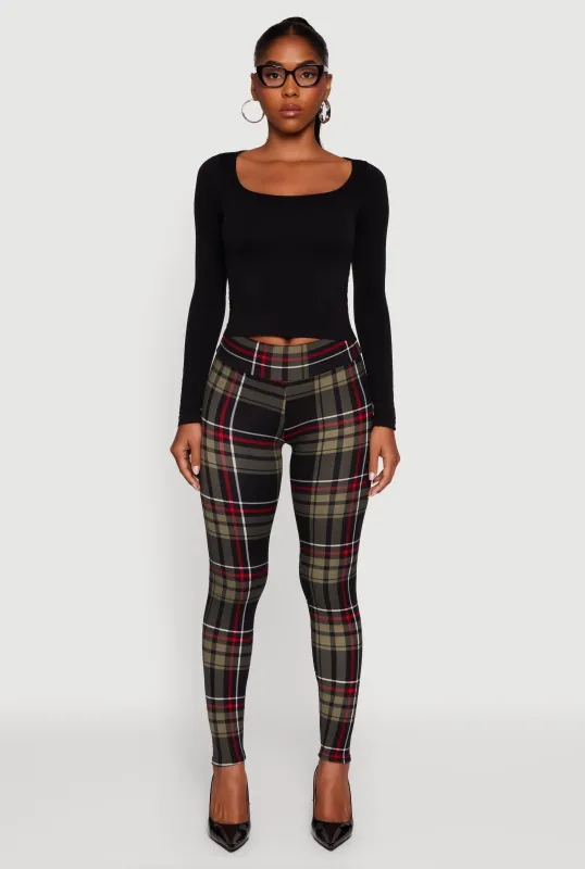 Patterned Fleece Lined Leggings sold by Rainbow