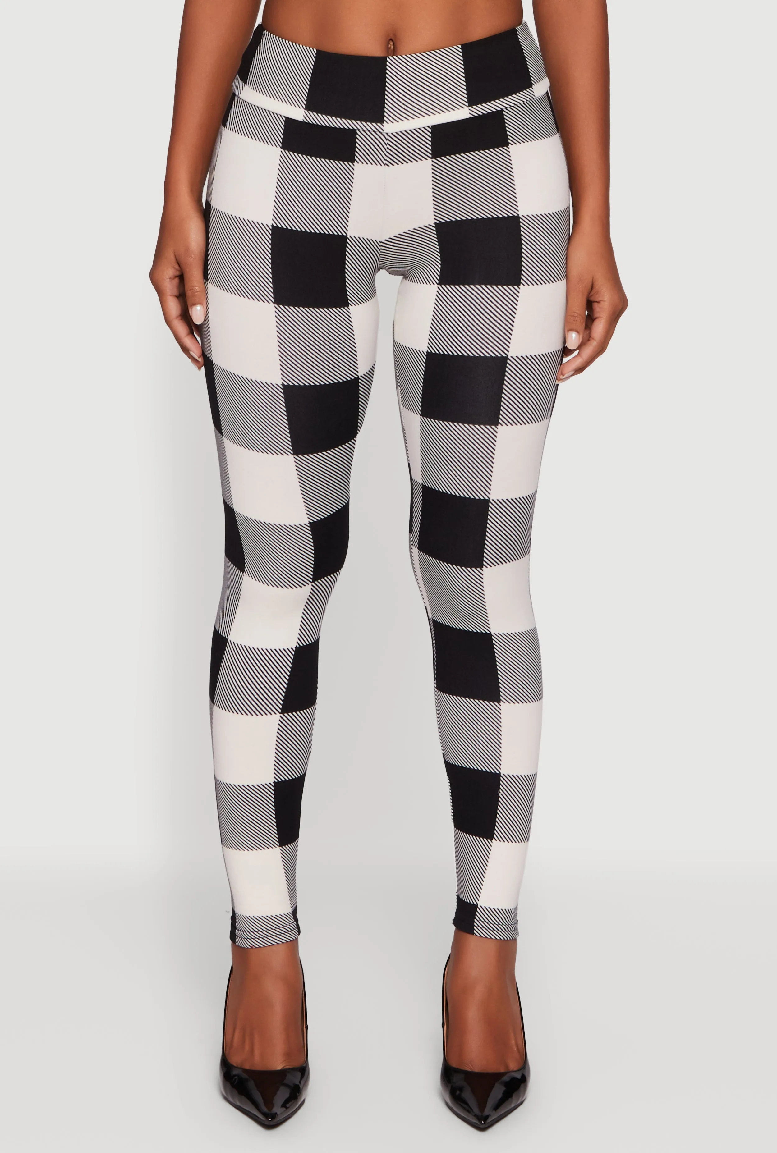 Patterned Fleece Lined Leggings sold by Rainbow product image thumbnail 5