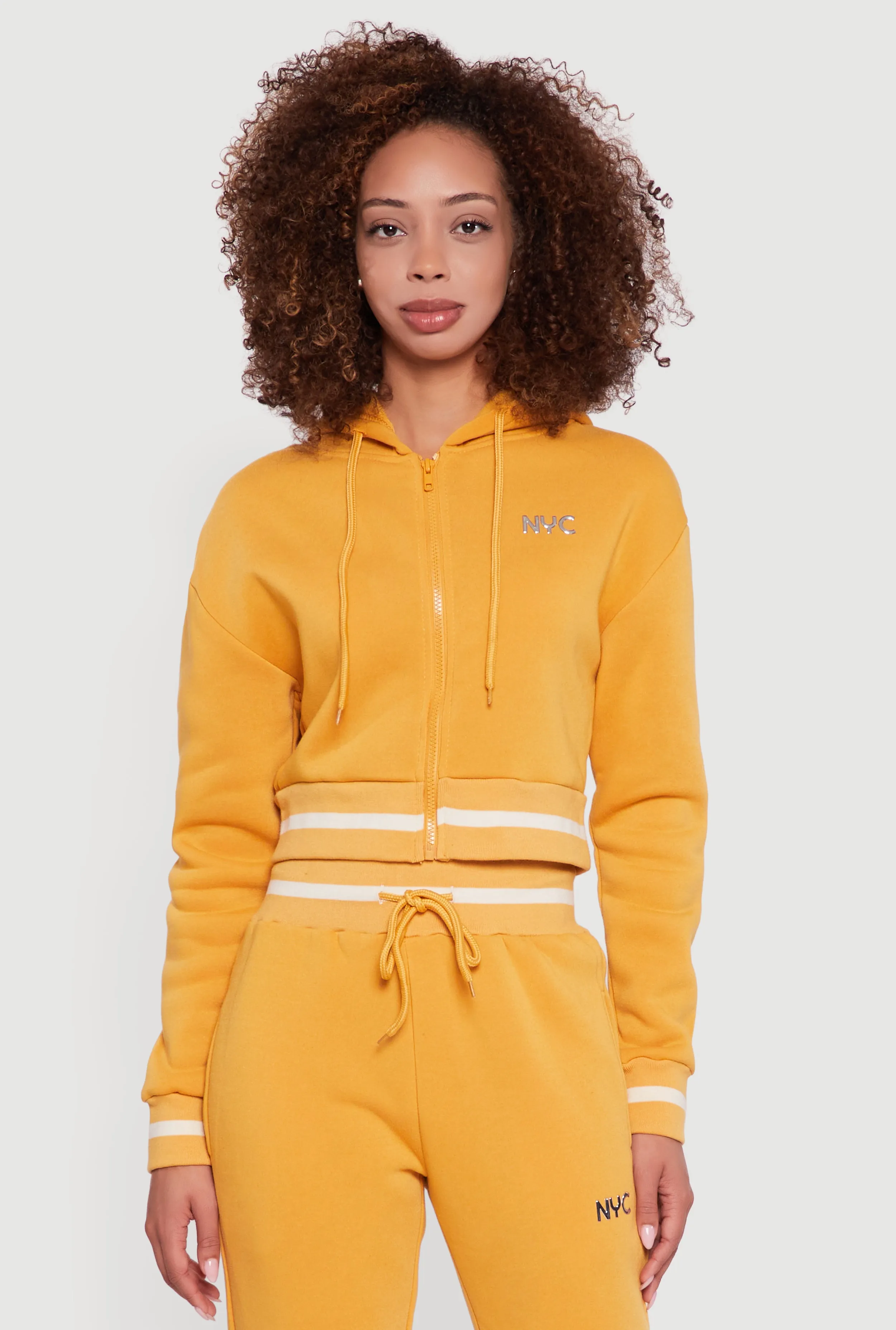 NYC Graphic Fleece Lined Hooded Sweatshirt sold by Rainbow product image thumbnail 4