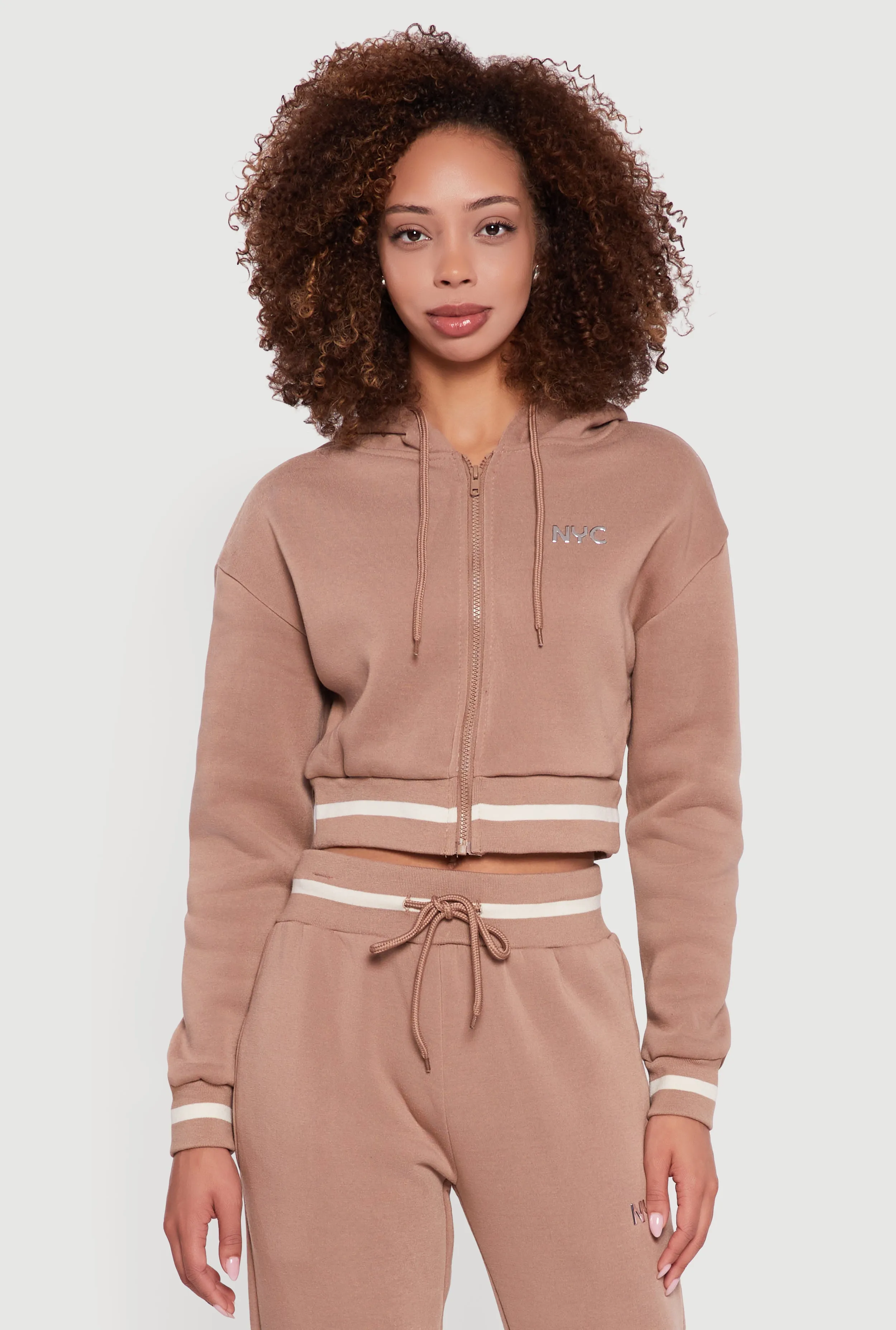 NYC Graphic Fleece Lined Hooded Sweatshirt sold by Rainbow product image thumbnail 5