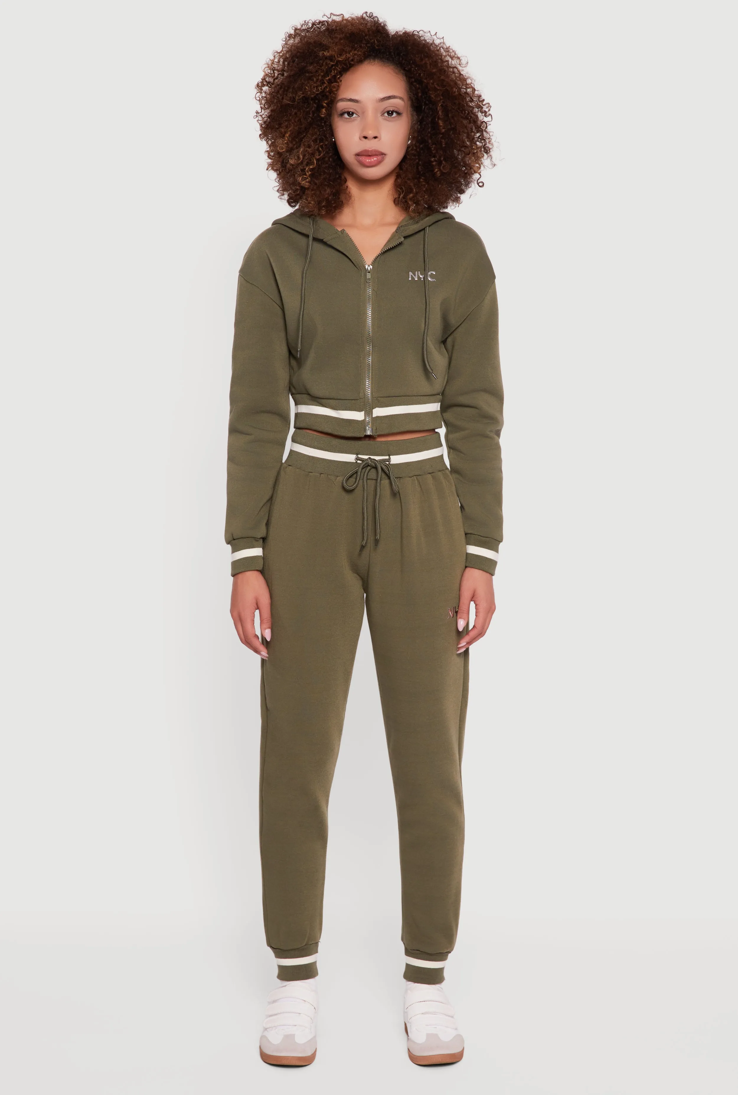 NYC Graphic Fleece Lined Hooded Sweatshirt sold by Rainbow product image thumbnail 3