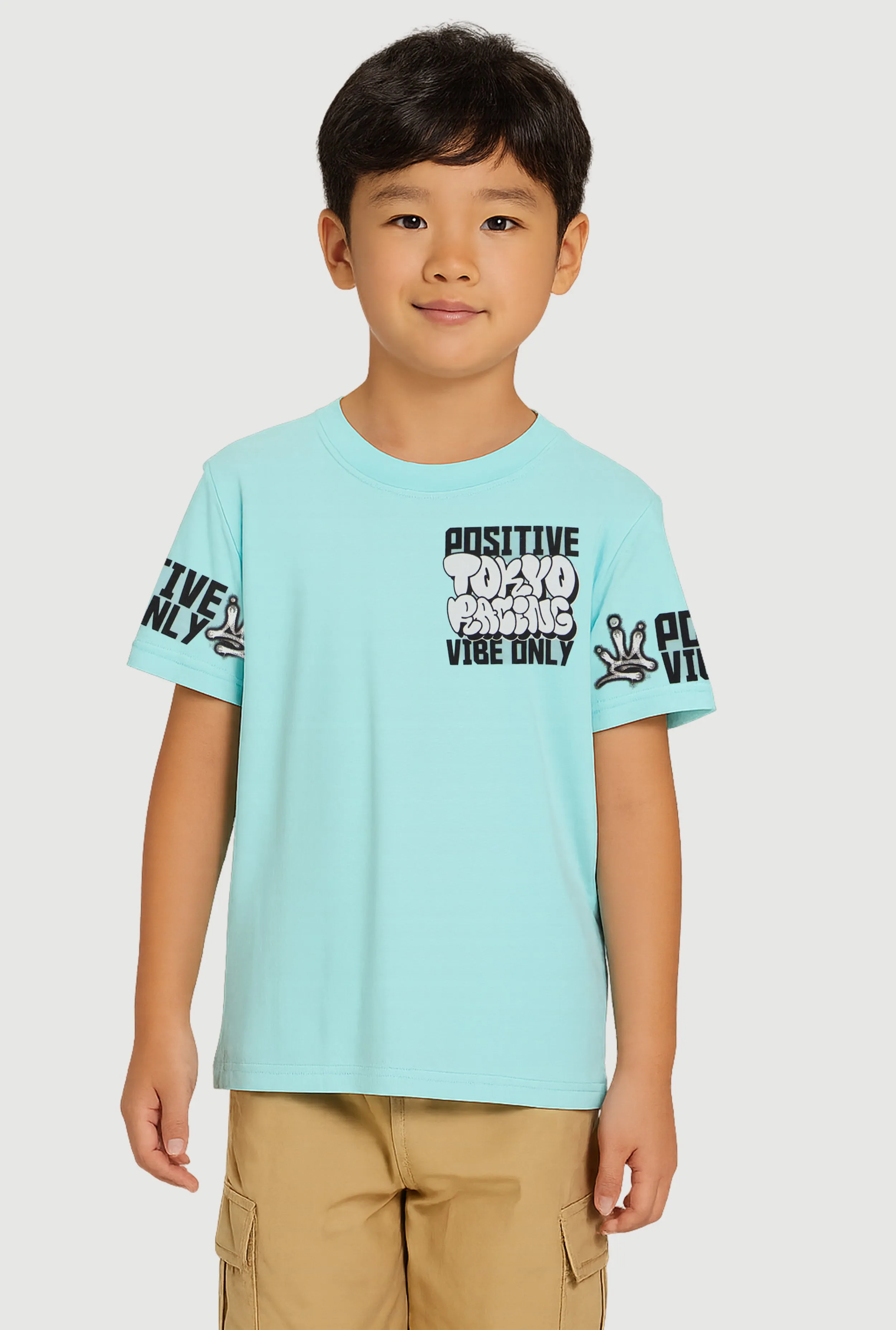 Little Boys Positive Tokyo Racing Graphic Tee sold by Rainbow