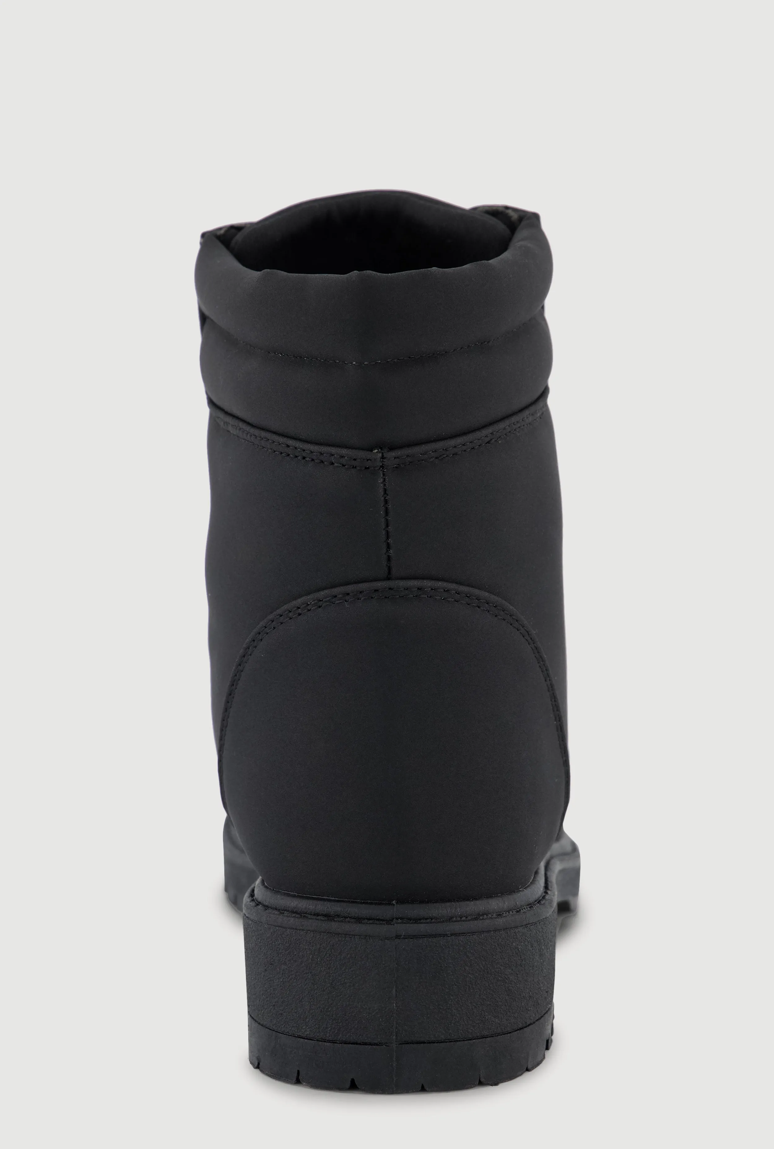 Lace Up Block Heel Combat Boots sold by Rainbow product image thumbnail 3