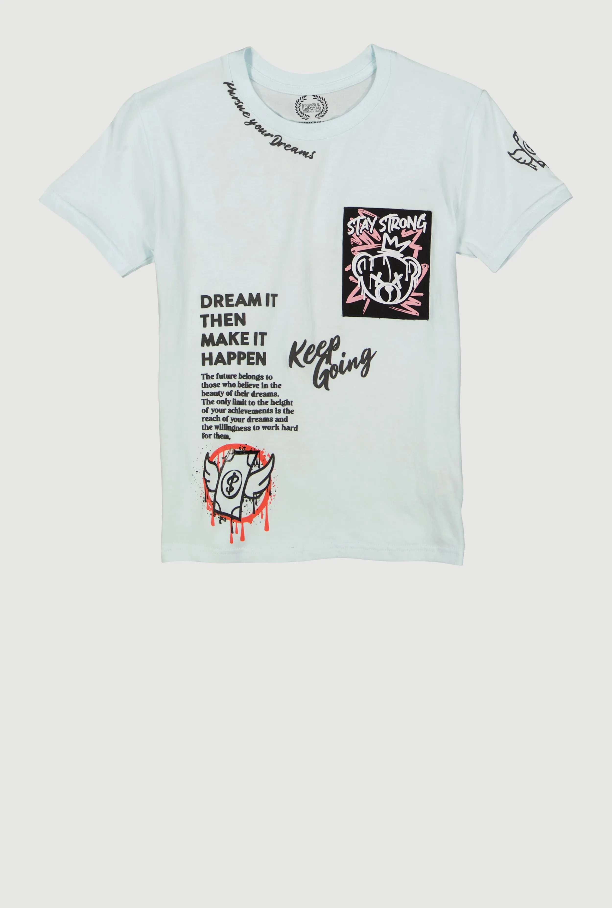 Boys Dream It Then Make It Happen Graphic Tee sold by Rainbow product image thumbnail 2