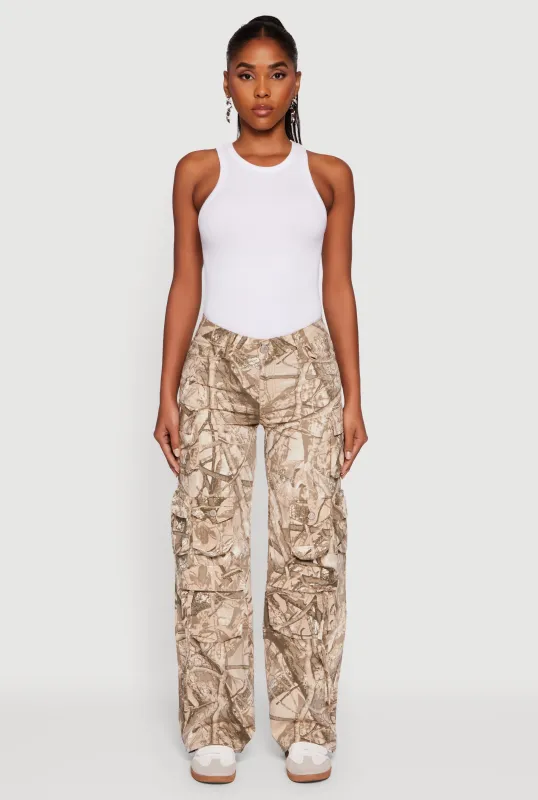 VIP Tree Camo Utility Pants sold by Rainbow