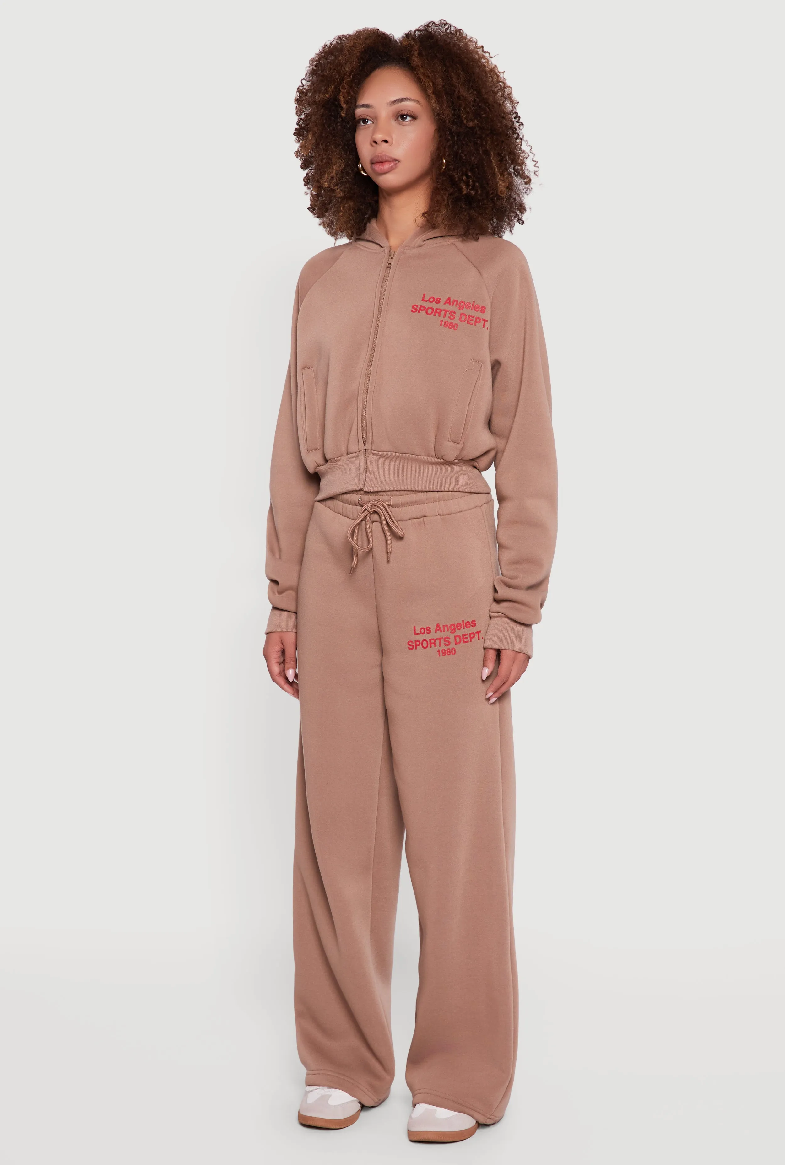 Los Angeles Graphic Zip Front Hoodie sold by Rainbow product image thumbnail 5