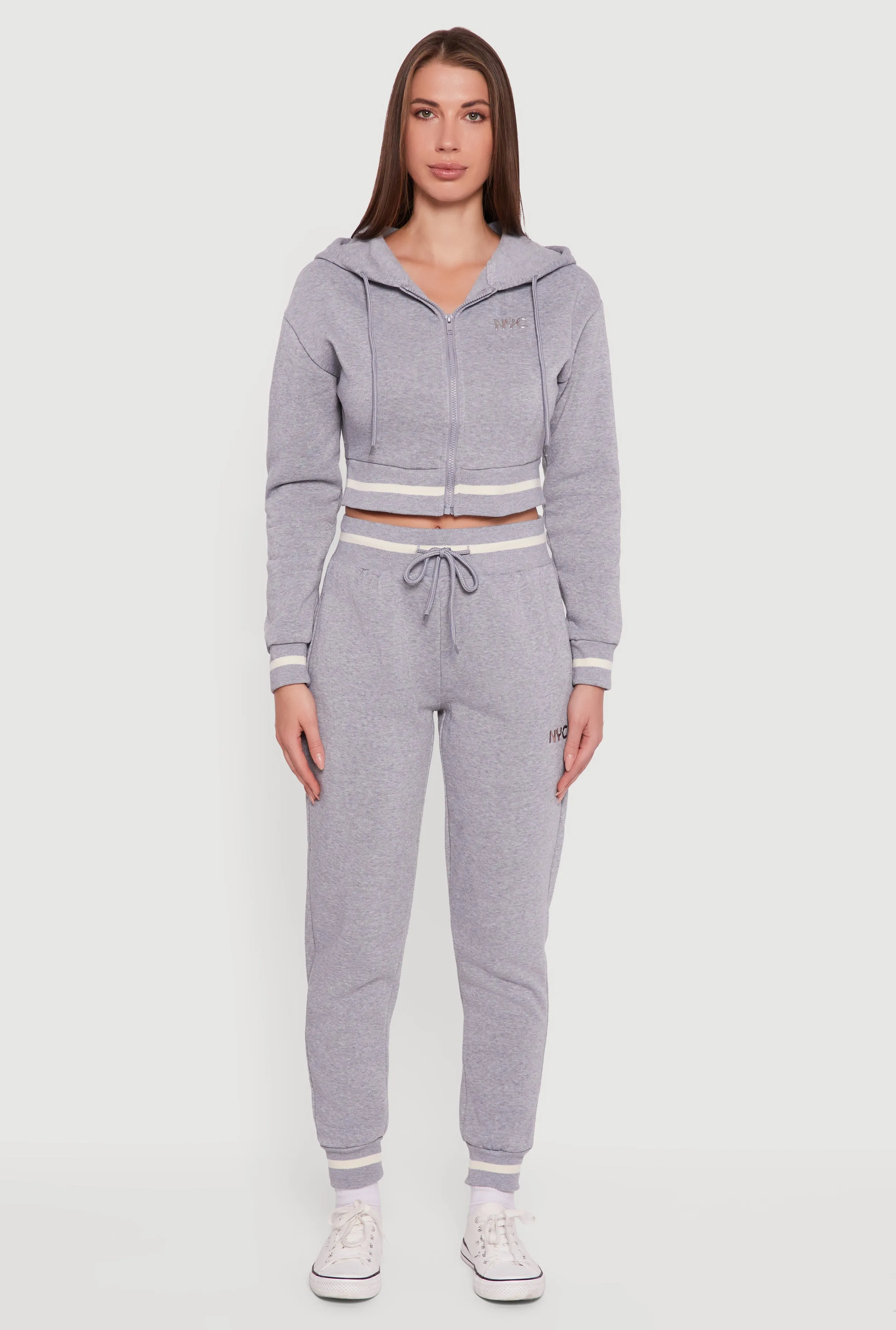 NYC Graphic Fleece Lined Hooded Sweatshirt sold by Rainbow product image thumbnail 3