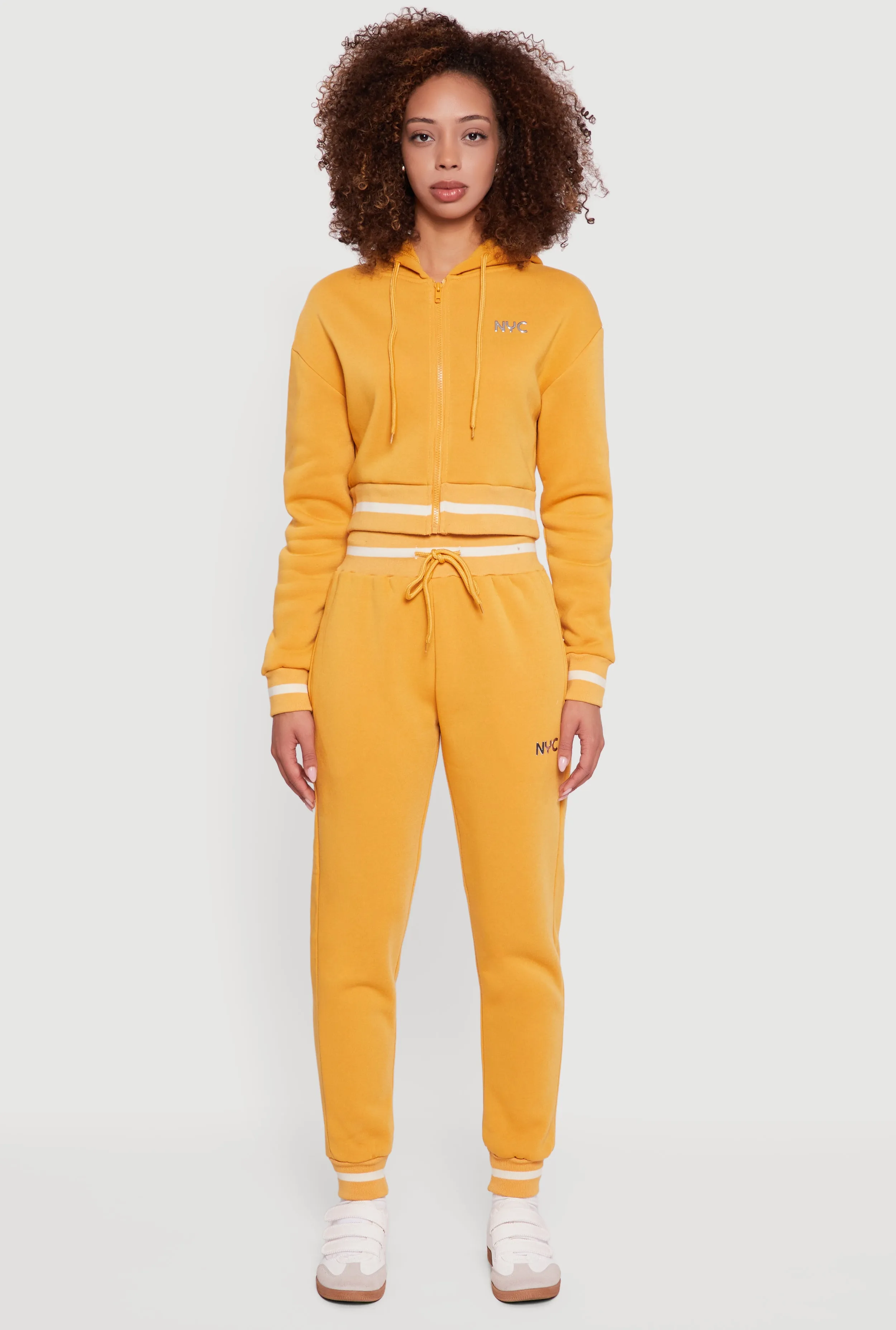 NYC Graphic Fleece Lined Hooded Sweatshirt sold by Rainbow product image thumbnail 3