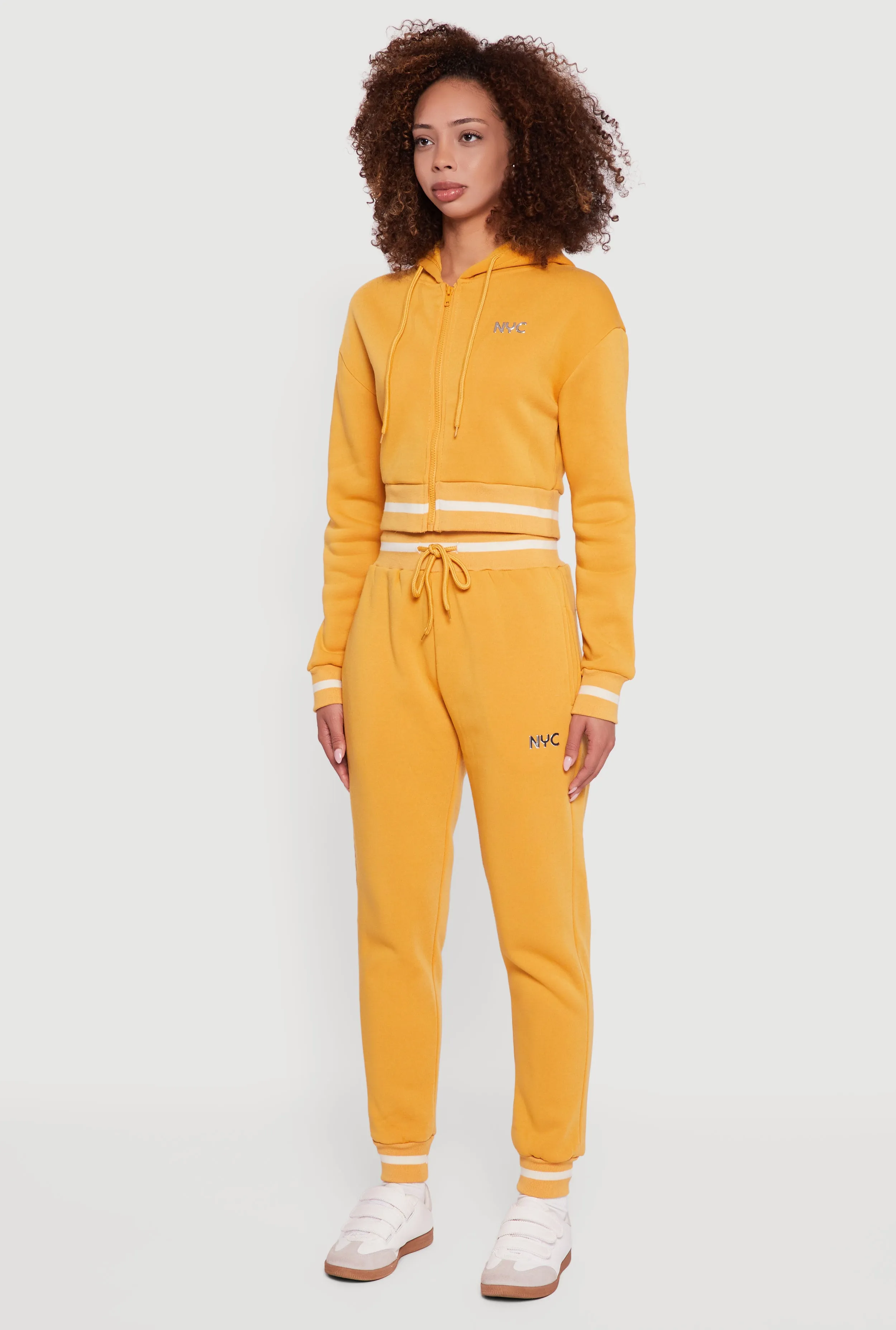 NYC Graphic Fleece Lined Hooded Sweatshirt sold by Rainbow product image thumbnail 5