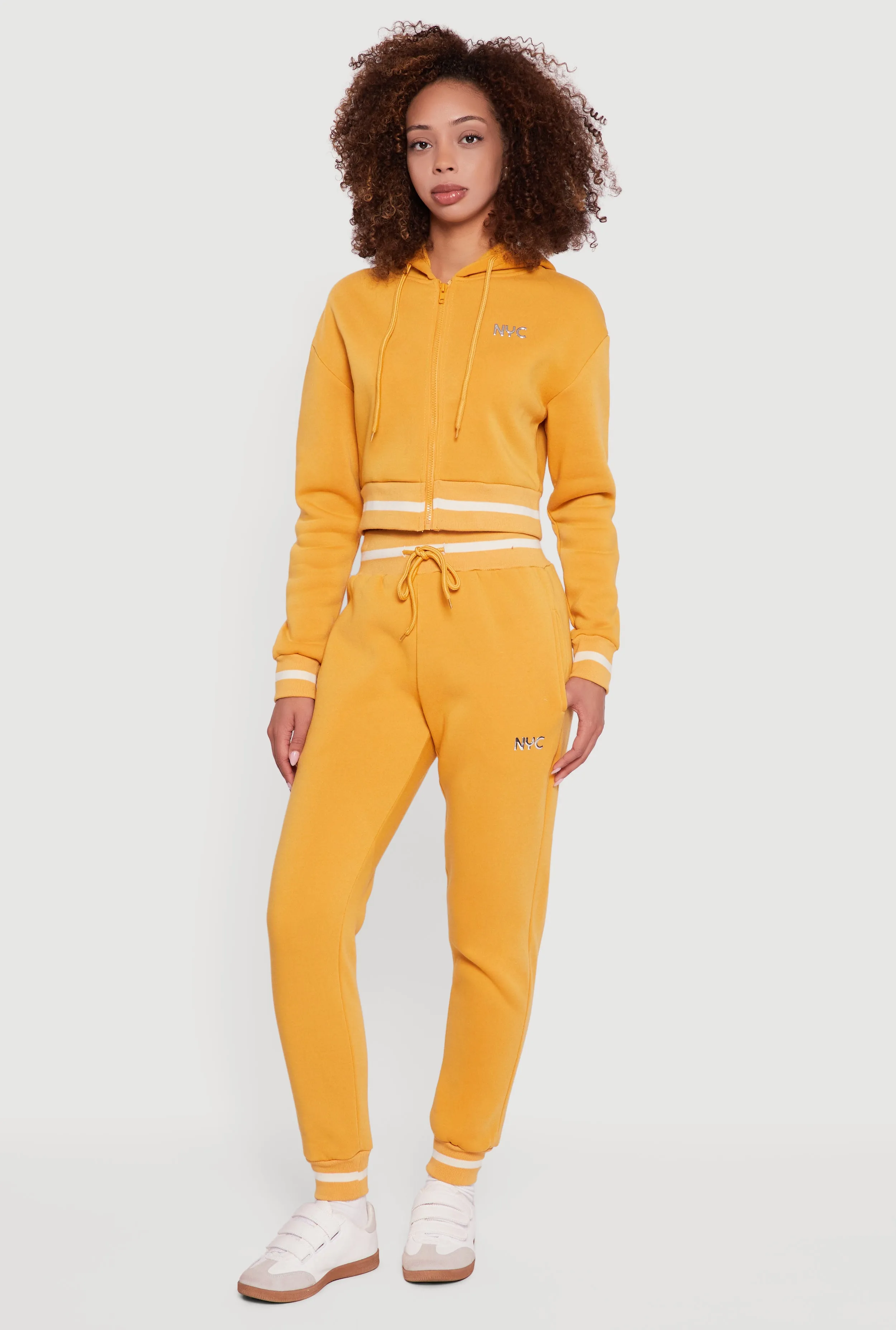 NYC Graphic Fleece Lined Hooded Sweatshirt sold by Rainbow product image thumbnail 2