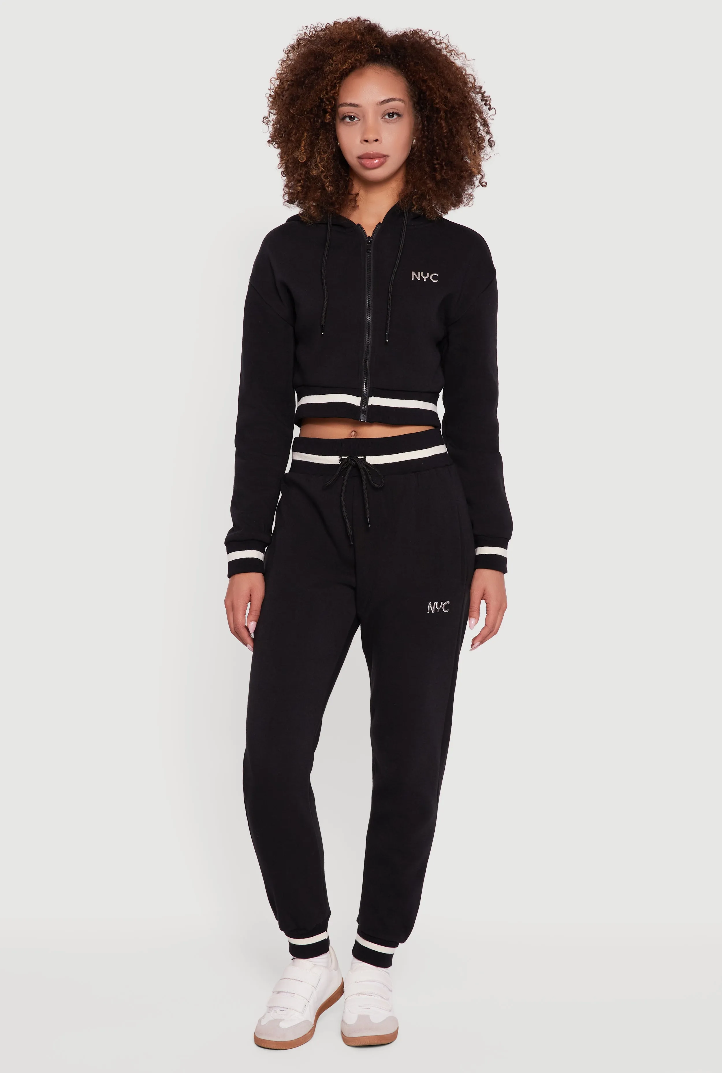 NYC Graphic Fleece Lined Hooded Sweatshirt sold by Rainbow product image thumbnail 2