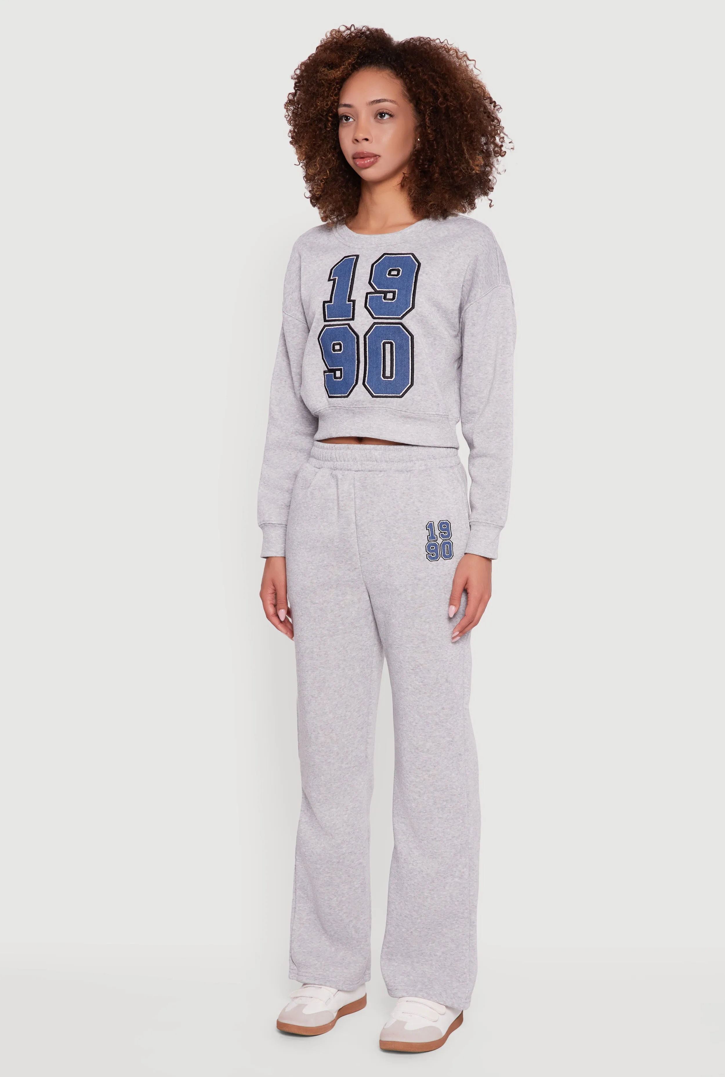 Embroidered Graphic Fleece Lined Sweatshirt sold by Rainbow product image thumbnail 5