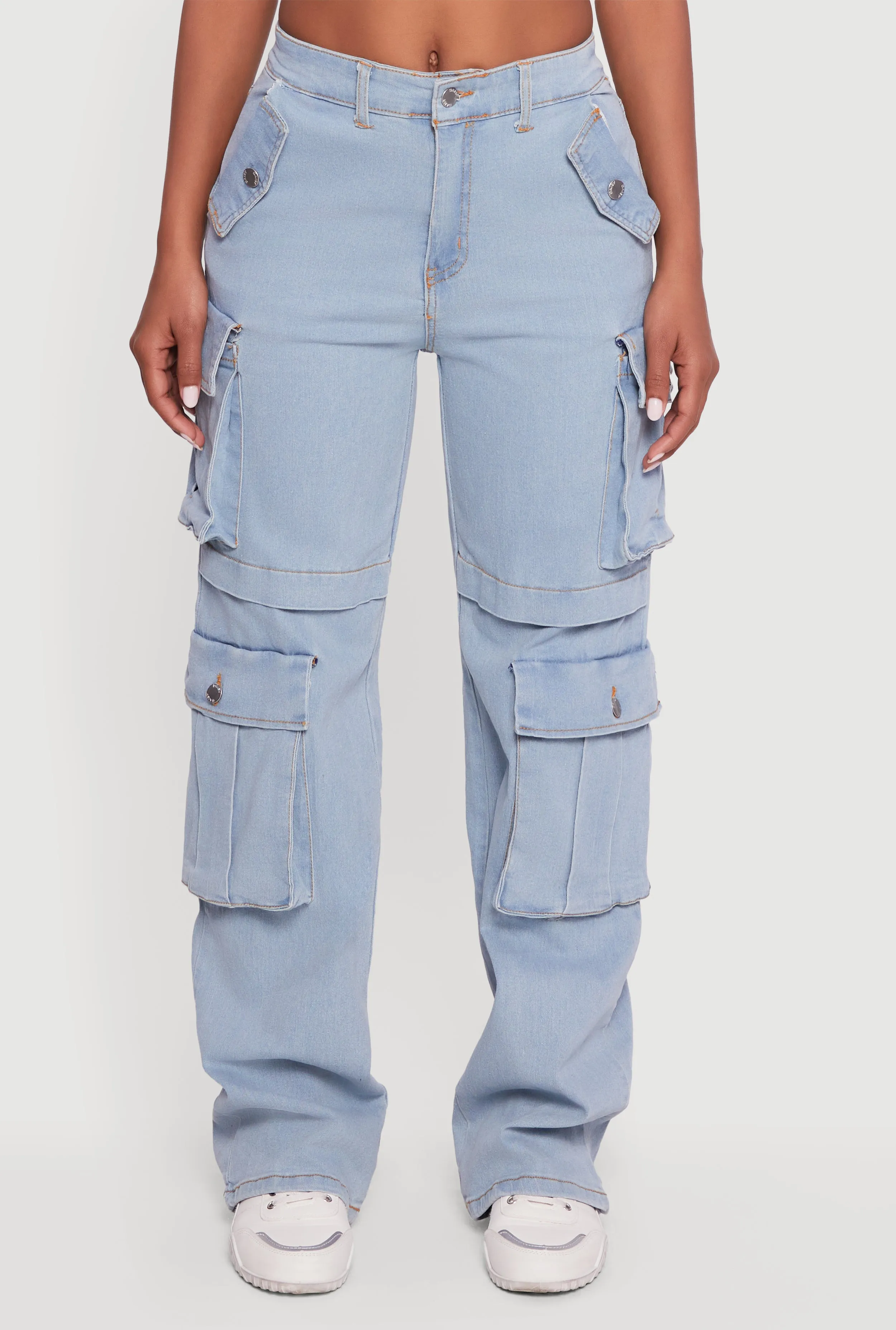 Straight Leg Utility Jeans sold by Rainbow product image thumbnail 5