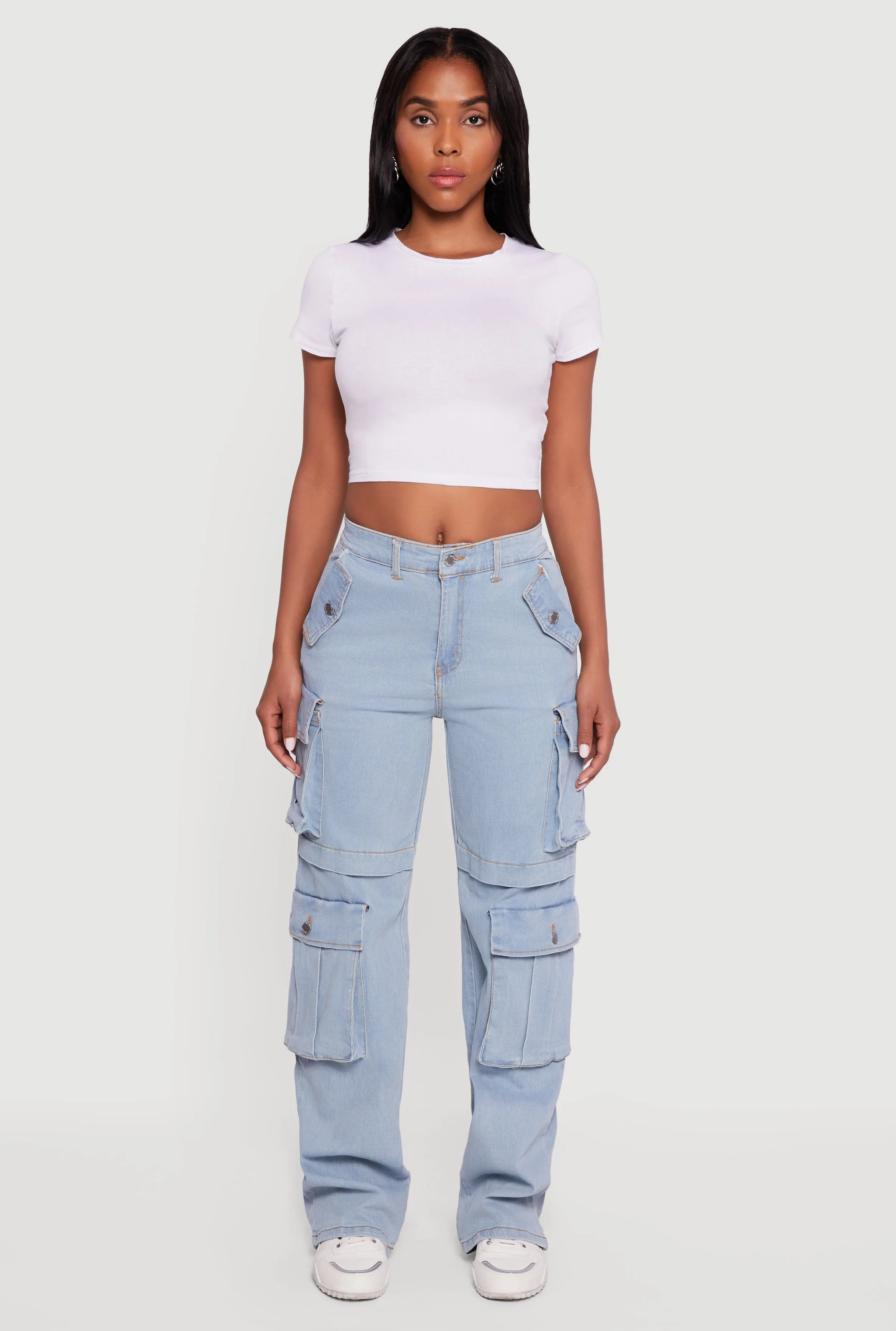 Straight Leg Utility Jeans sold by Rainbow product image thumbnail 2