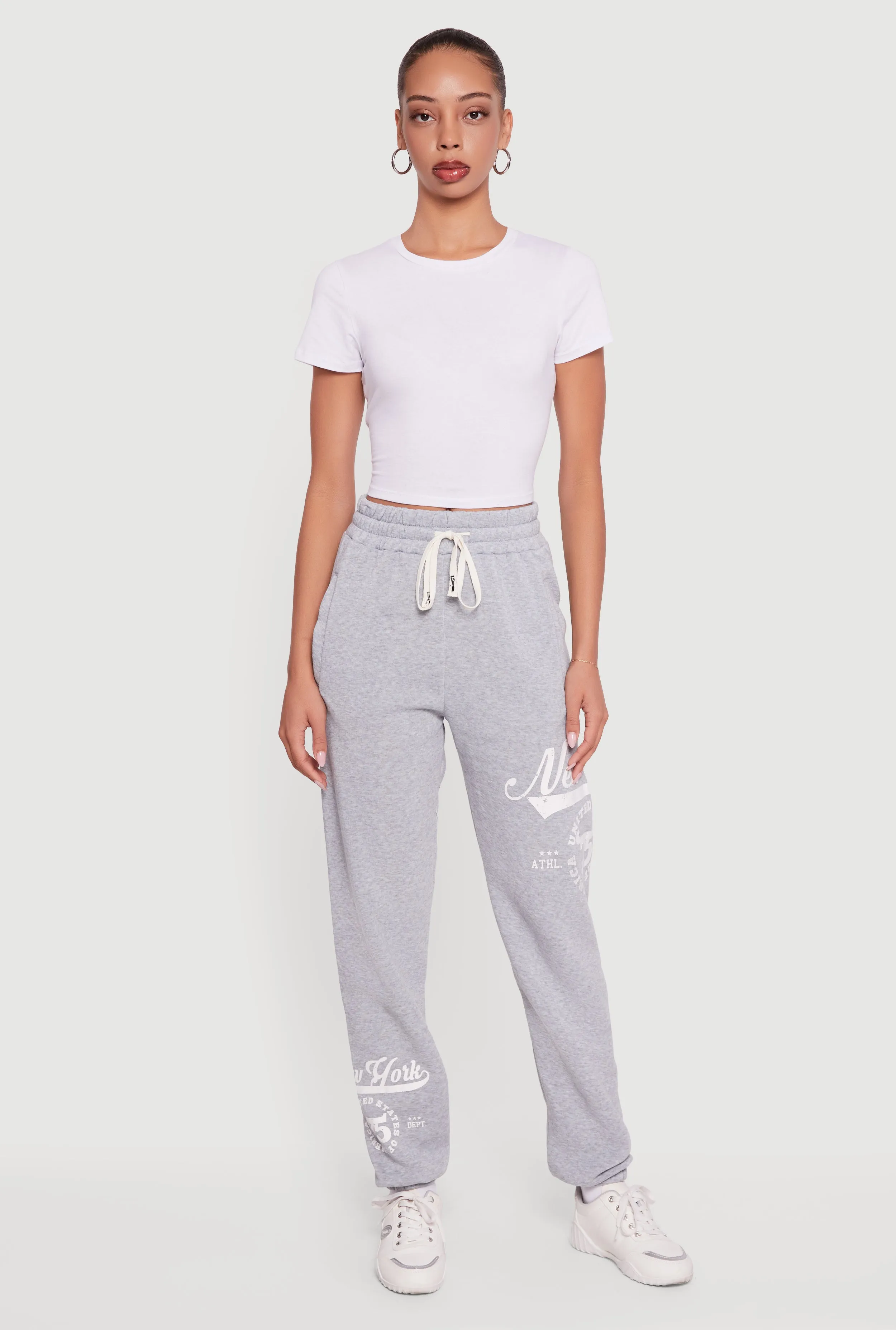 New York 75 Graphic Drawstring Waist Sweatpants sold by Rainbow product image thumbnail 2