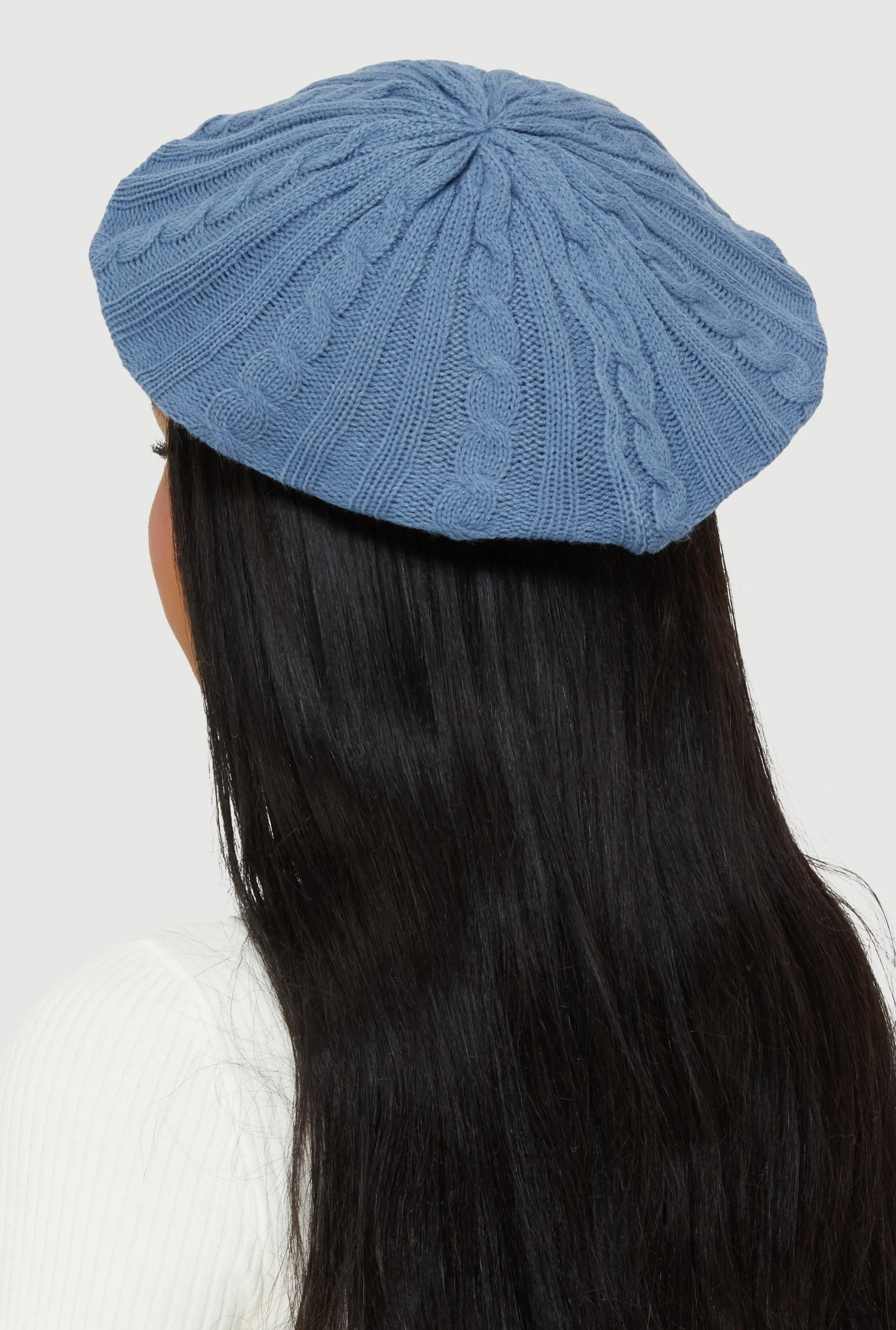 Cable Knit Beret sold by Rainbow product image thumbnail 2