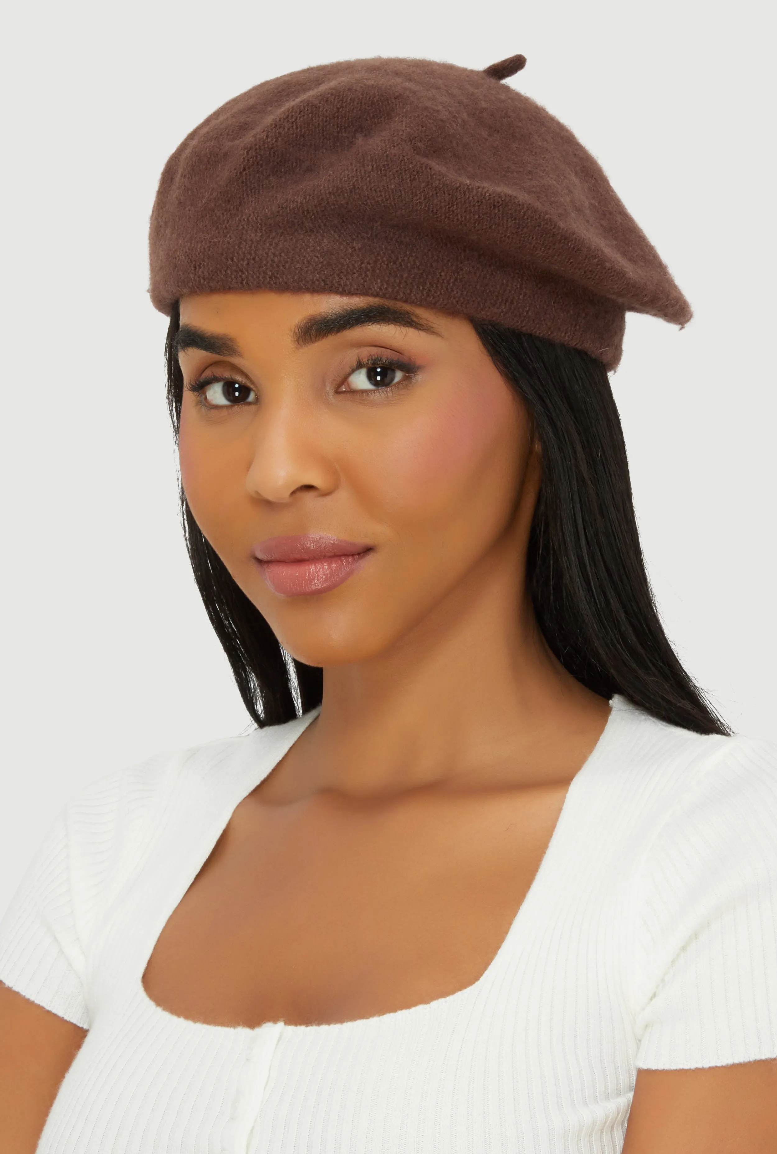 Solid Wool Beret sold by Rainbow product image thumbnail 4