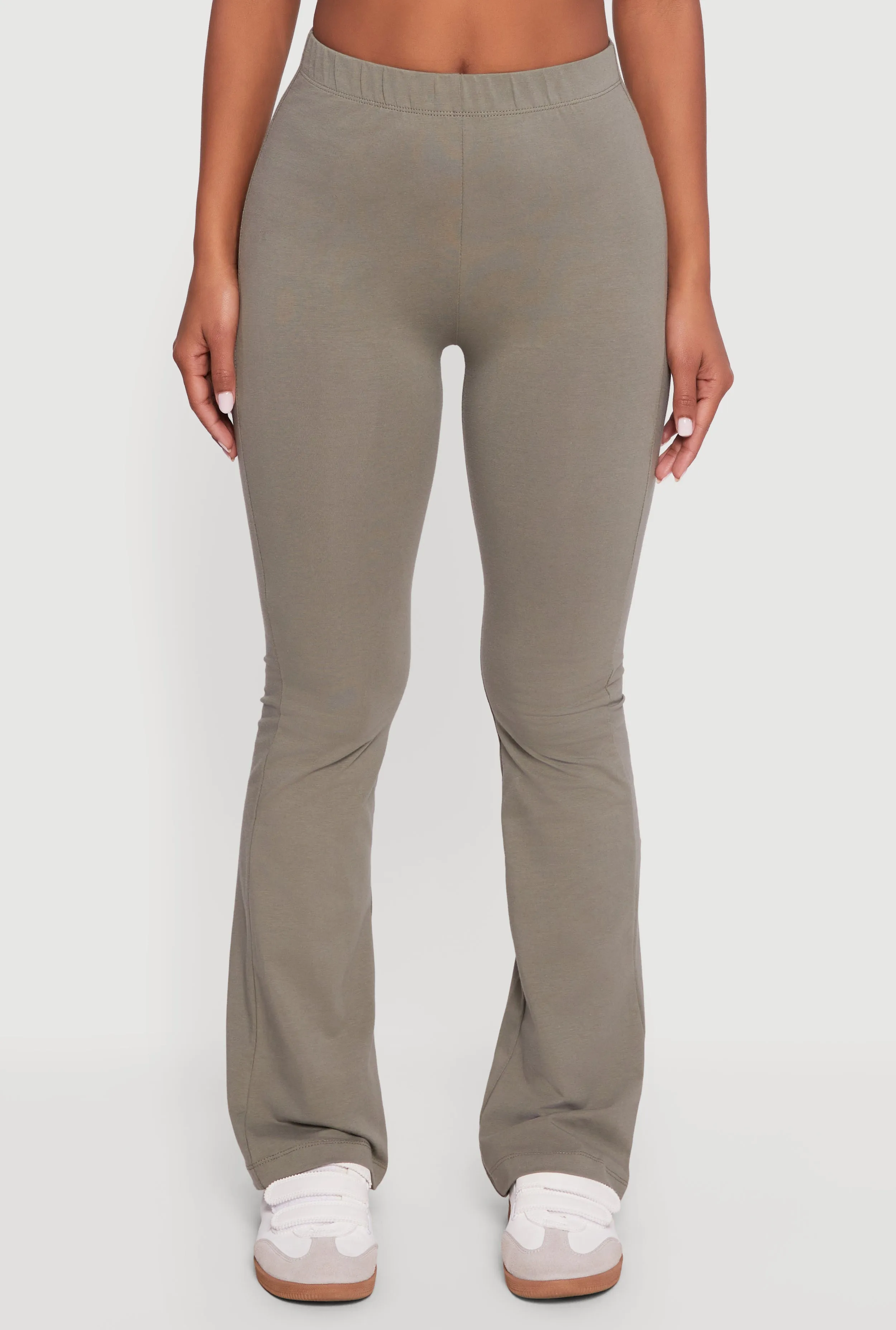 High Waisted Slim Bootcut Yoga Pants sold by Rainbow product image thumbnail 5