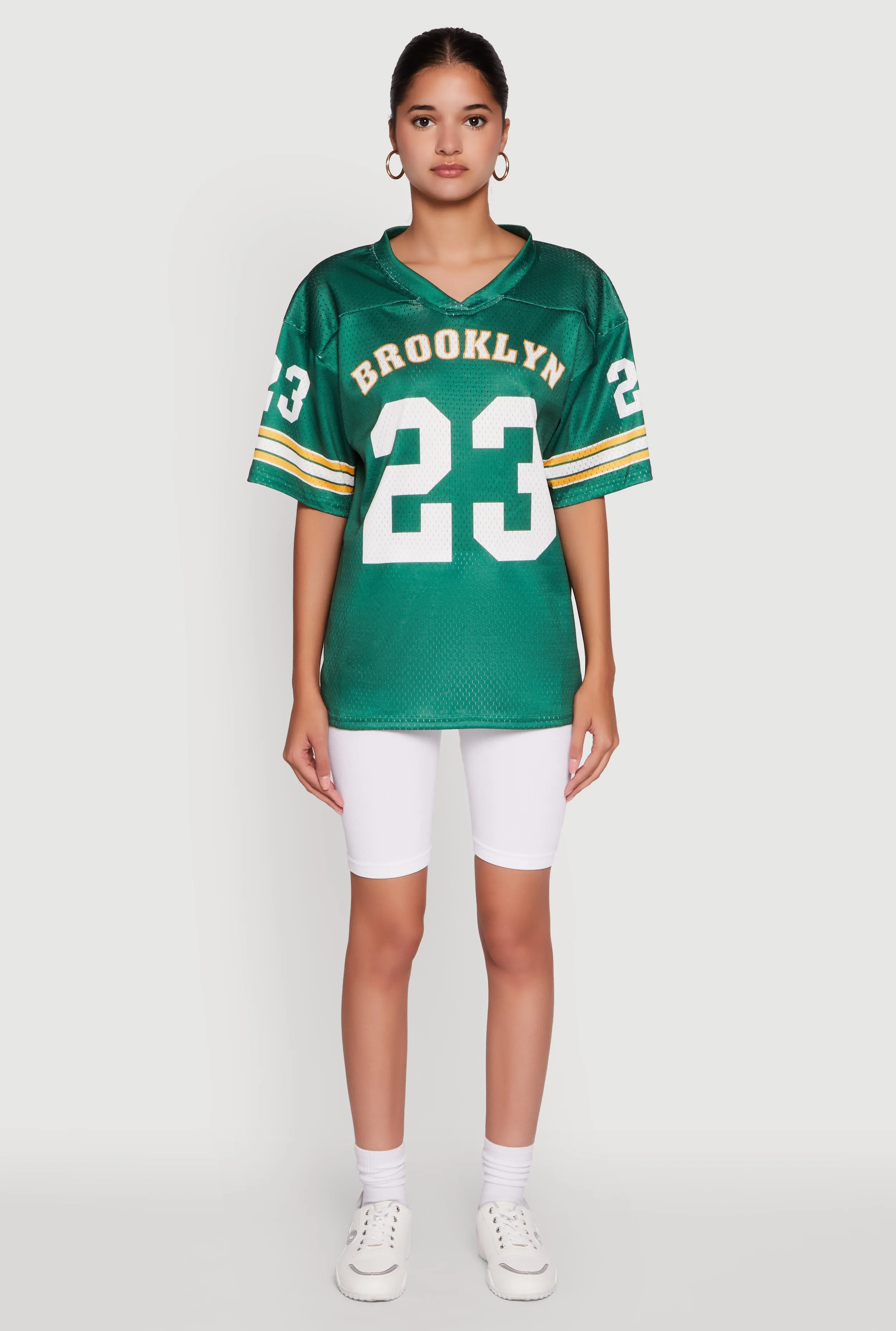 Brooklyn 23 Graphic Football Jersey sold by Rainbow