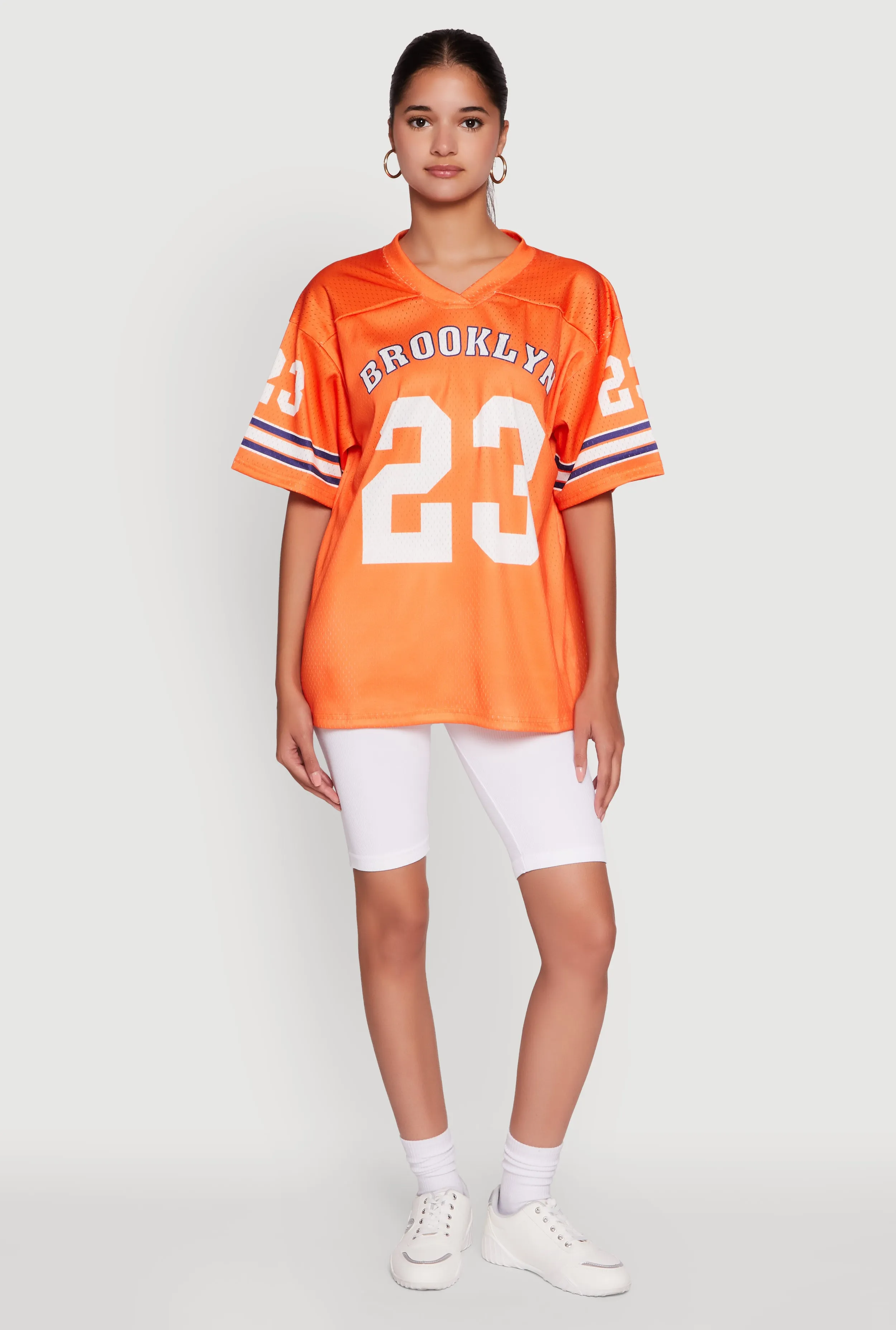 Brooklyn 23 Graphic Football Jersey sold by Rainbow product image thumbnail 3
