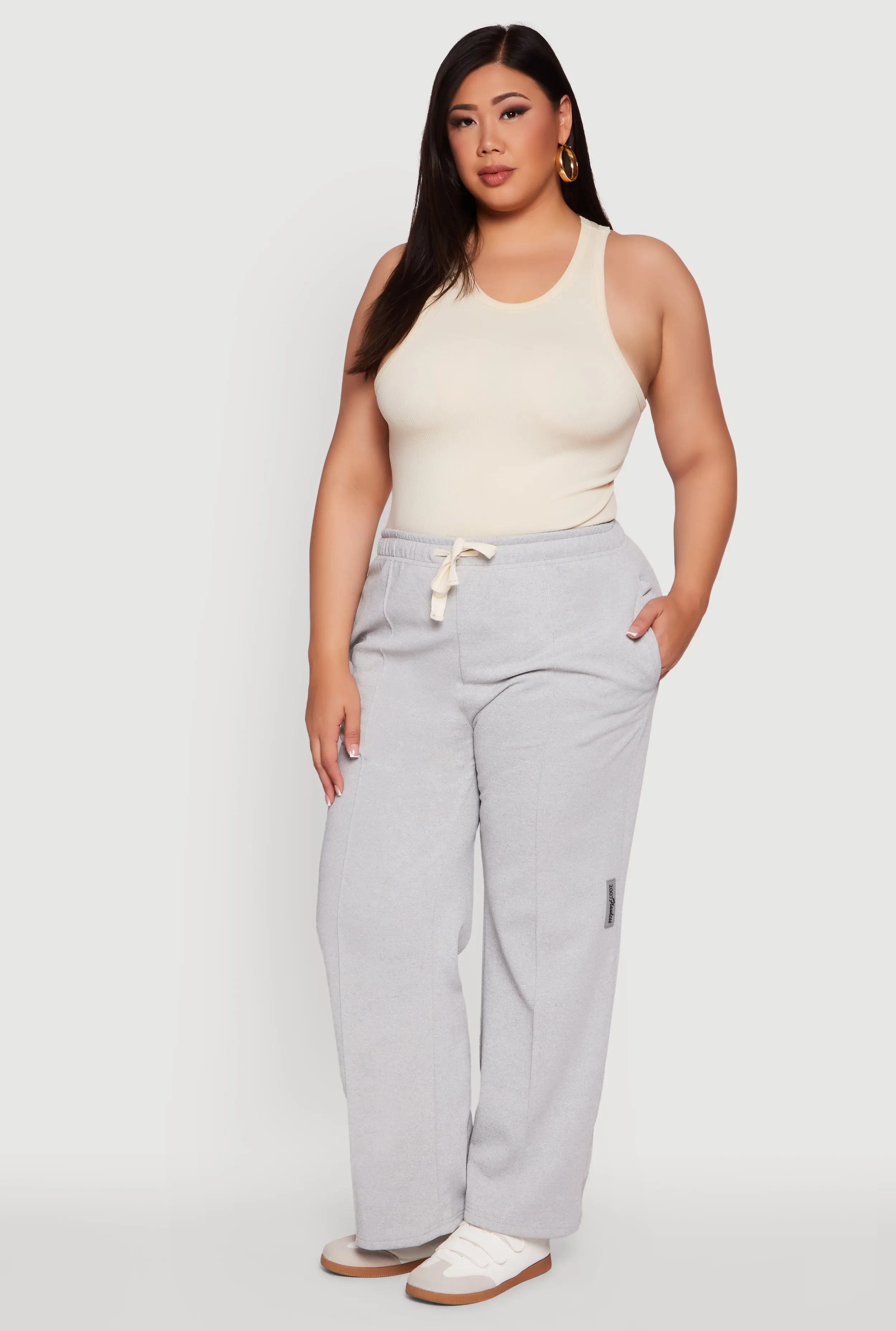Plus Size 2007 Flawless Wide Leg Sweatpants sold by Rainbow product image thumbnail 2