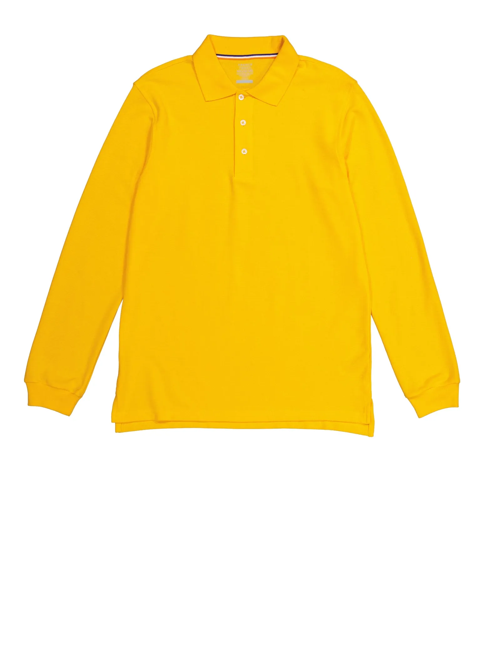 French Toast Boys 16-20 Pique Long Sleeve Polo sold by Rainbow