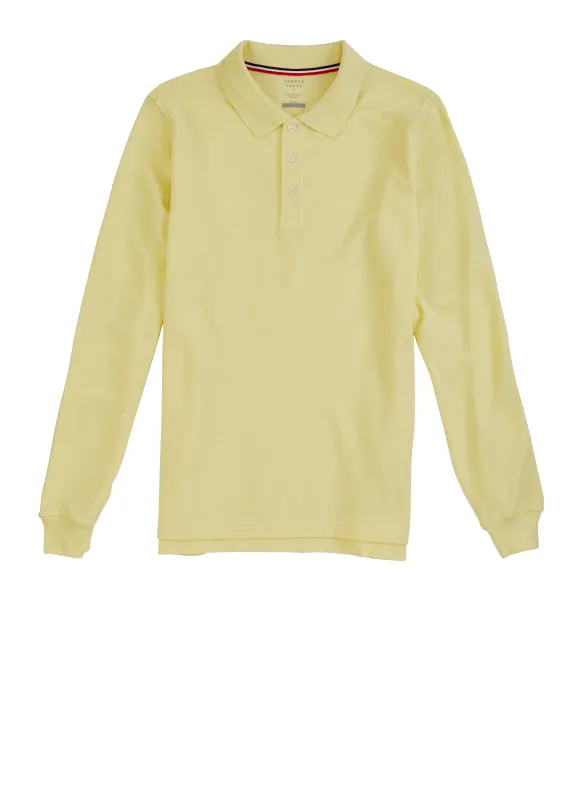 French Toast Boys 16-20 Long Sleeve Polo sold by Rainbow