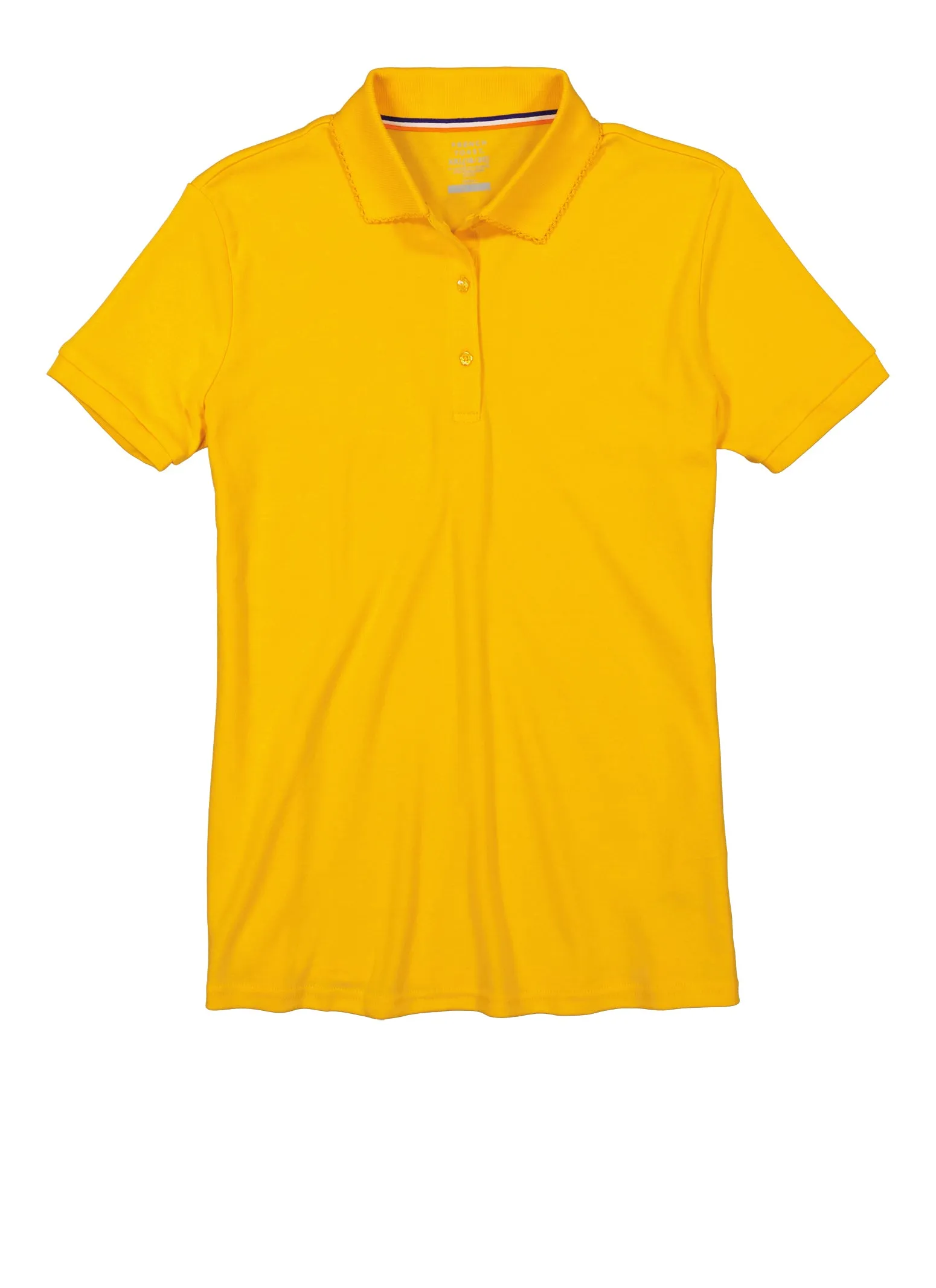 French Toast Girls 16-20 Interlock Polo Shirt sold by Rainbow
