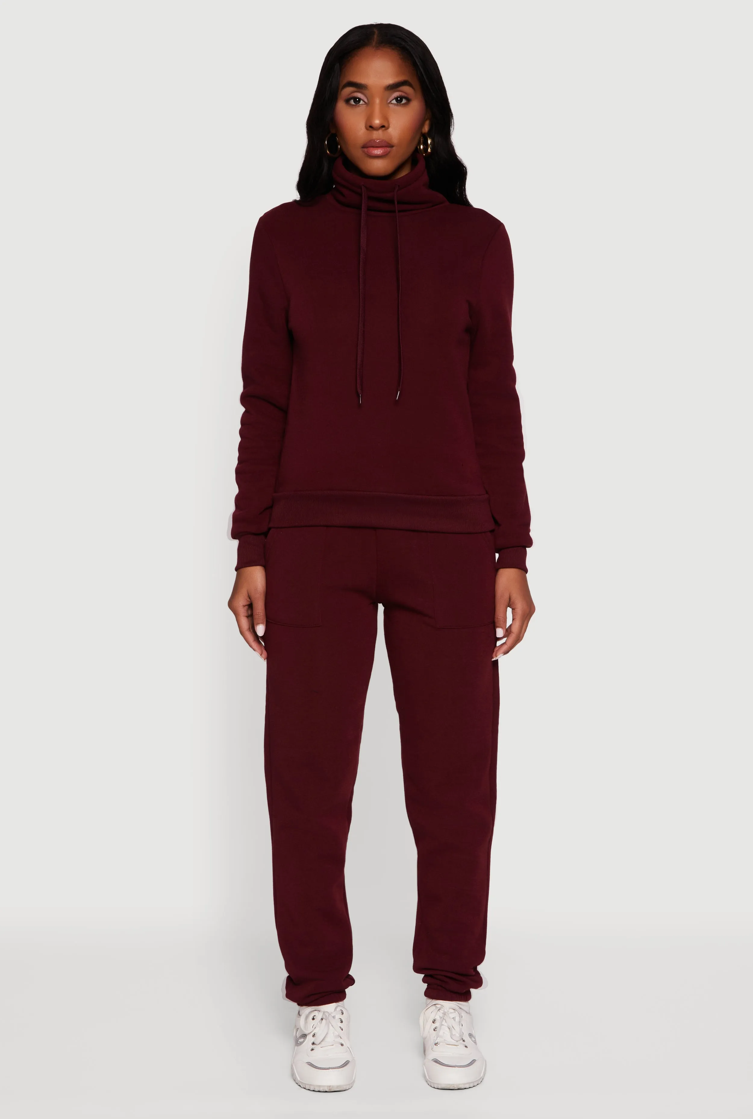 Drawstring Waist Slim Leg Sweatpants sold by Rainbow product image thumbnail 5