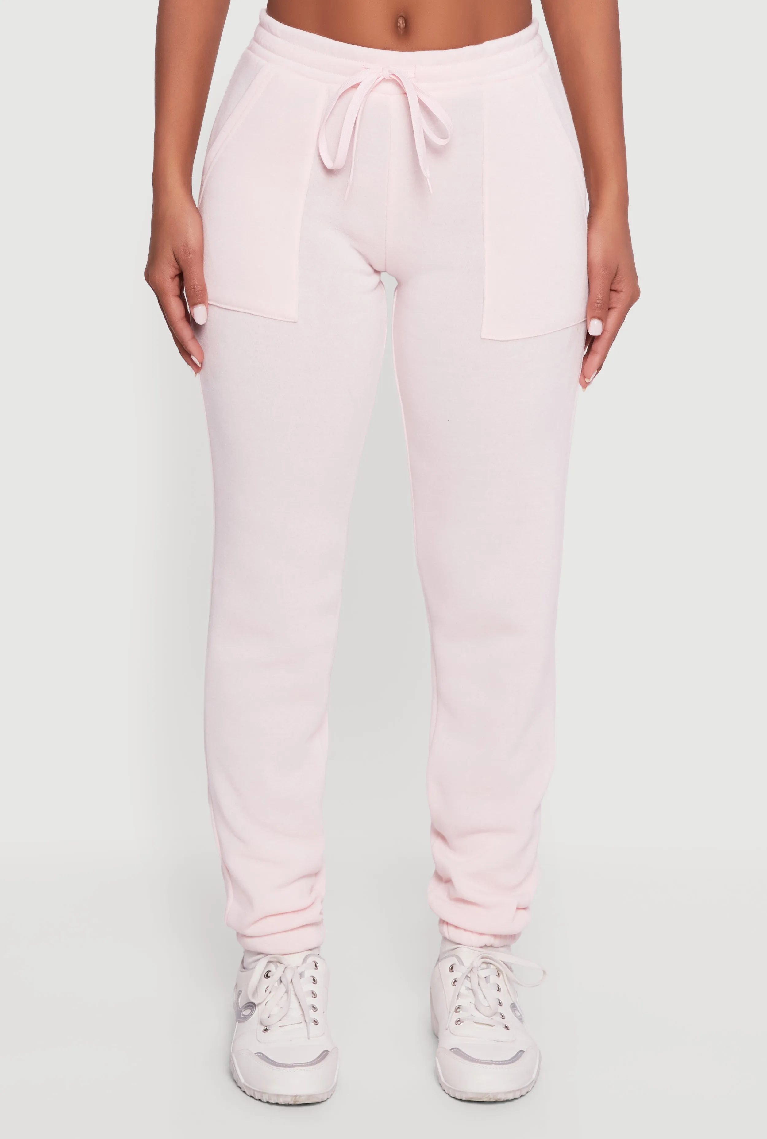 Drawstring Waist Slim Leg Sweatpants sold by Rainbow product image thumbnail 3