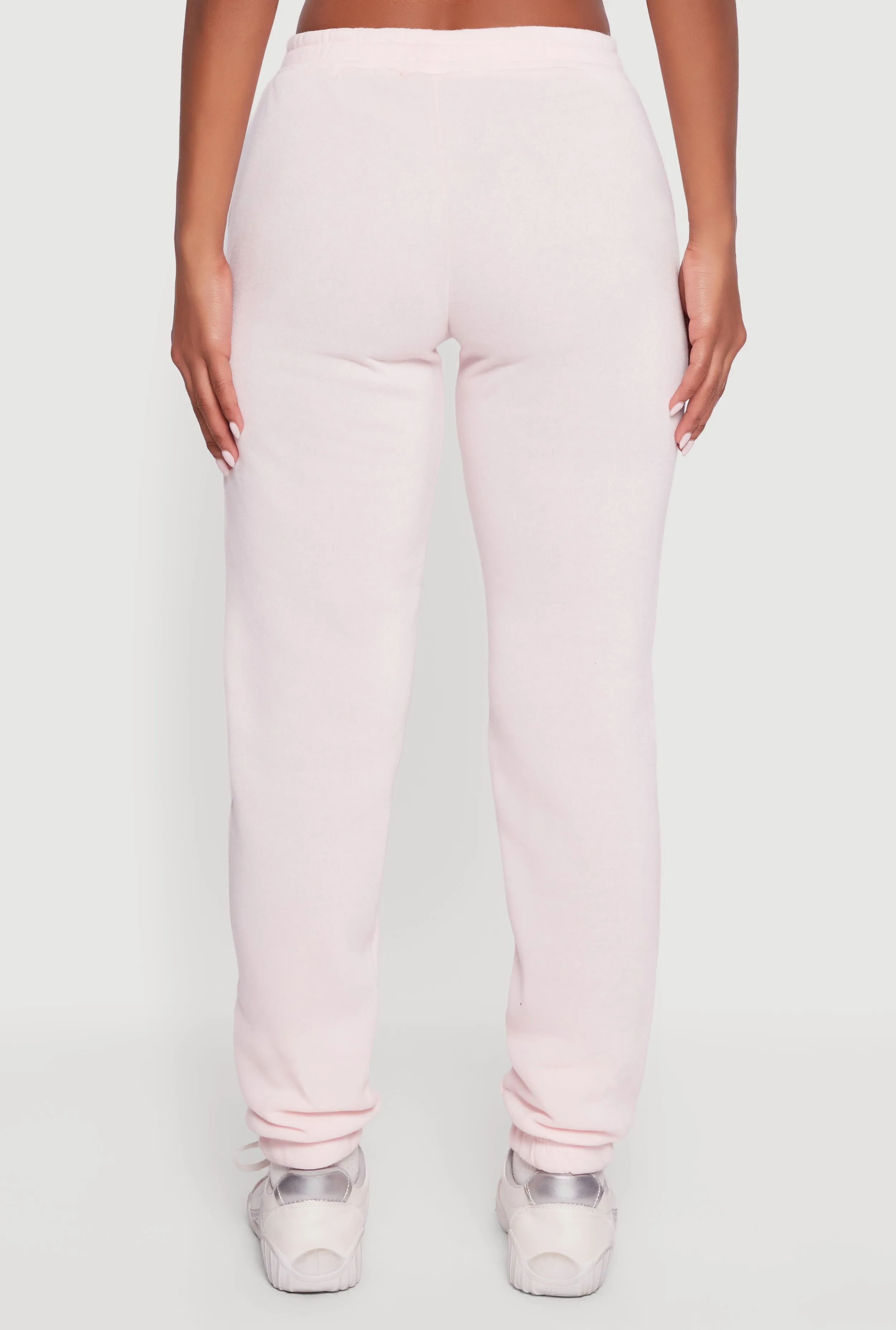 Drawstring Waist Slim Leg Sweatpants sold by Rainbow product image thumbnail 5