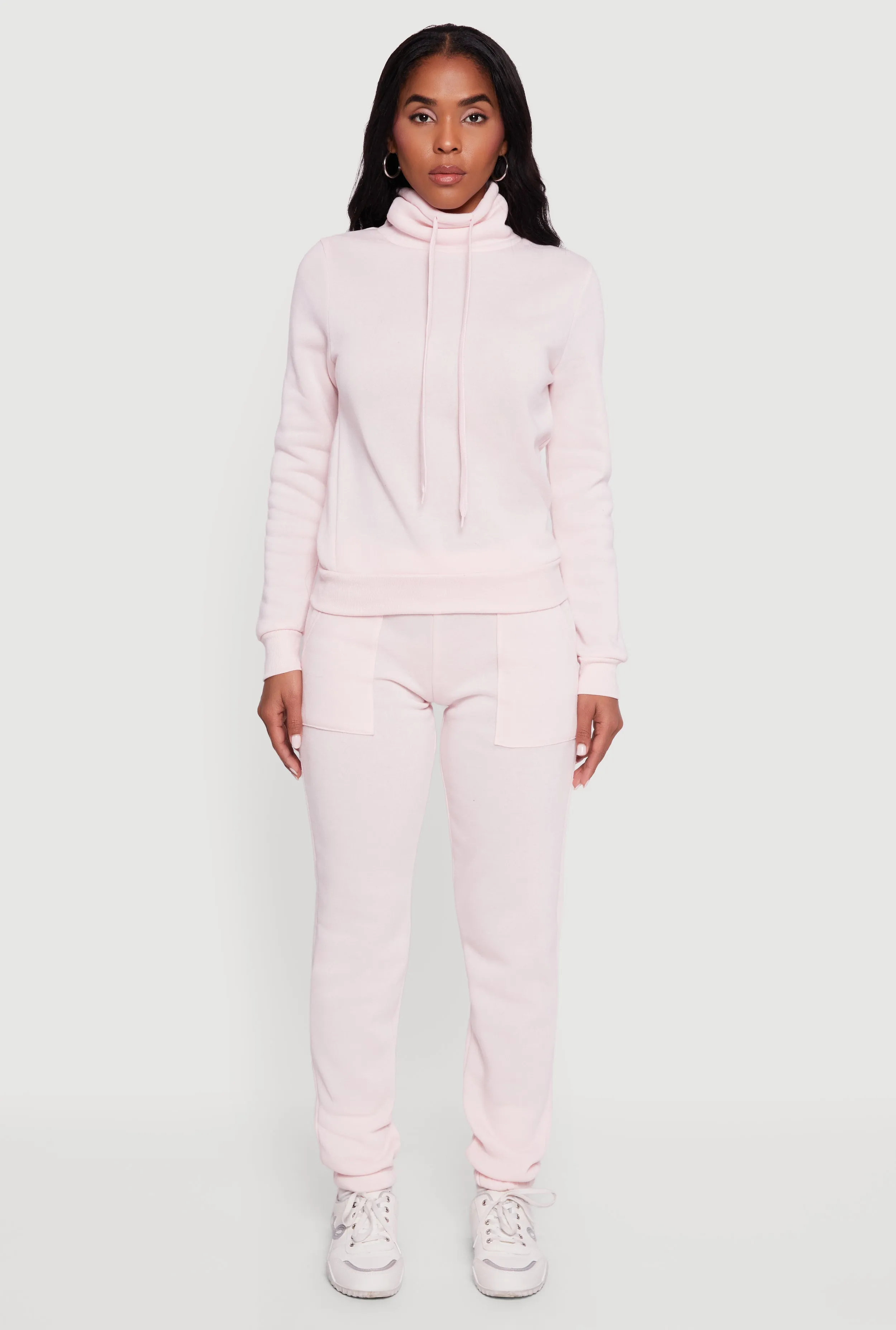 Drawstring Waist Slim Leg Sweatpants sold by Rainbow product image thumbnail 2