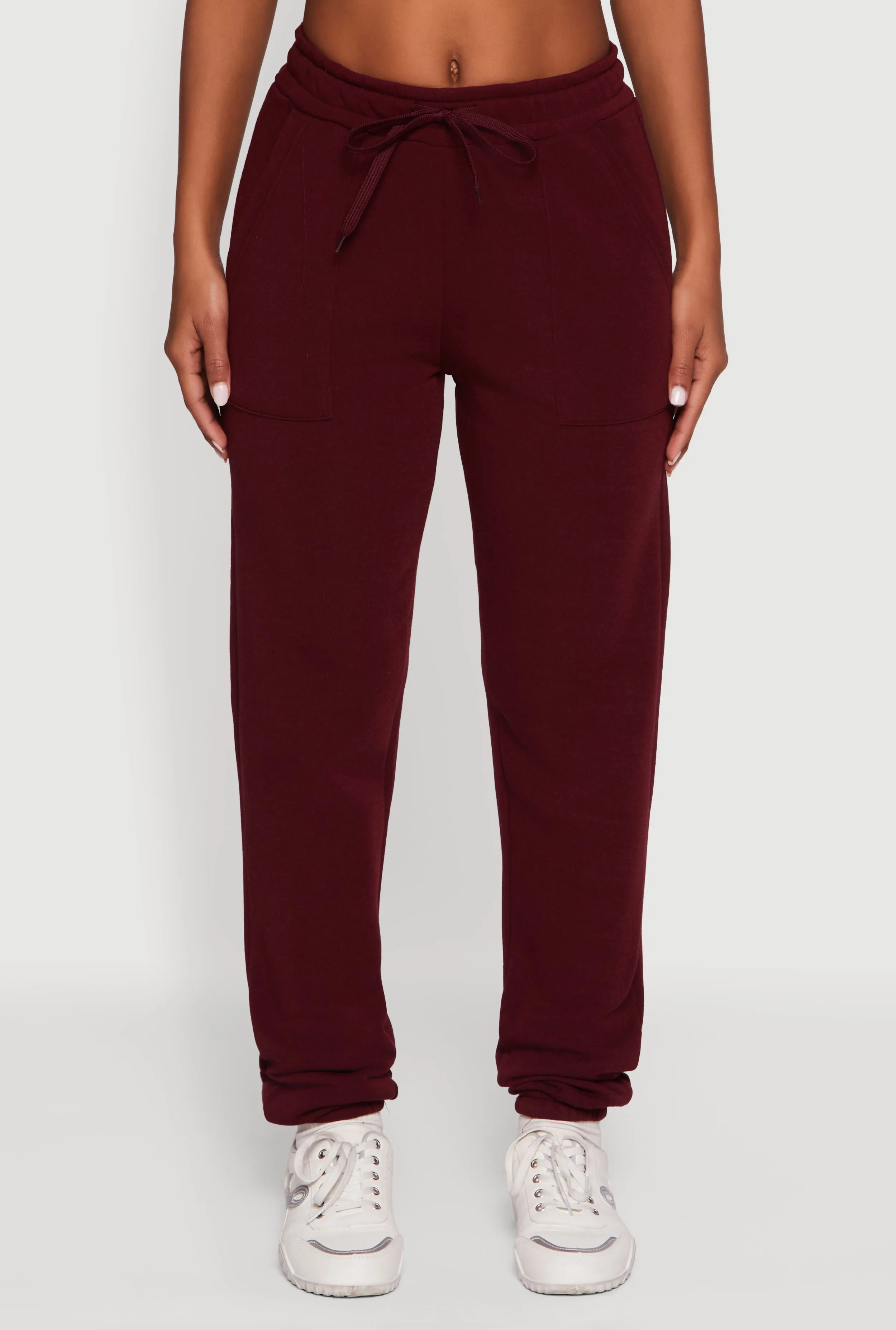 Drawstring Waist Slim Leg Sweatpants sold by Rainbow product image thumbnail 3