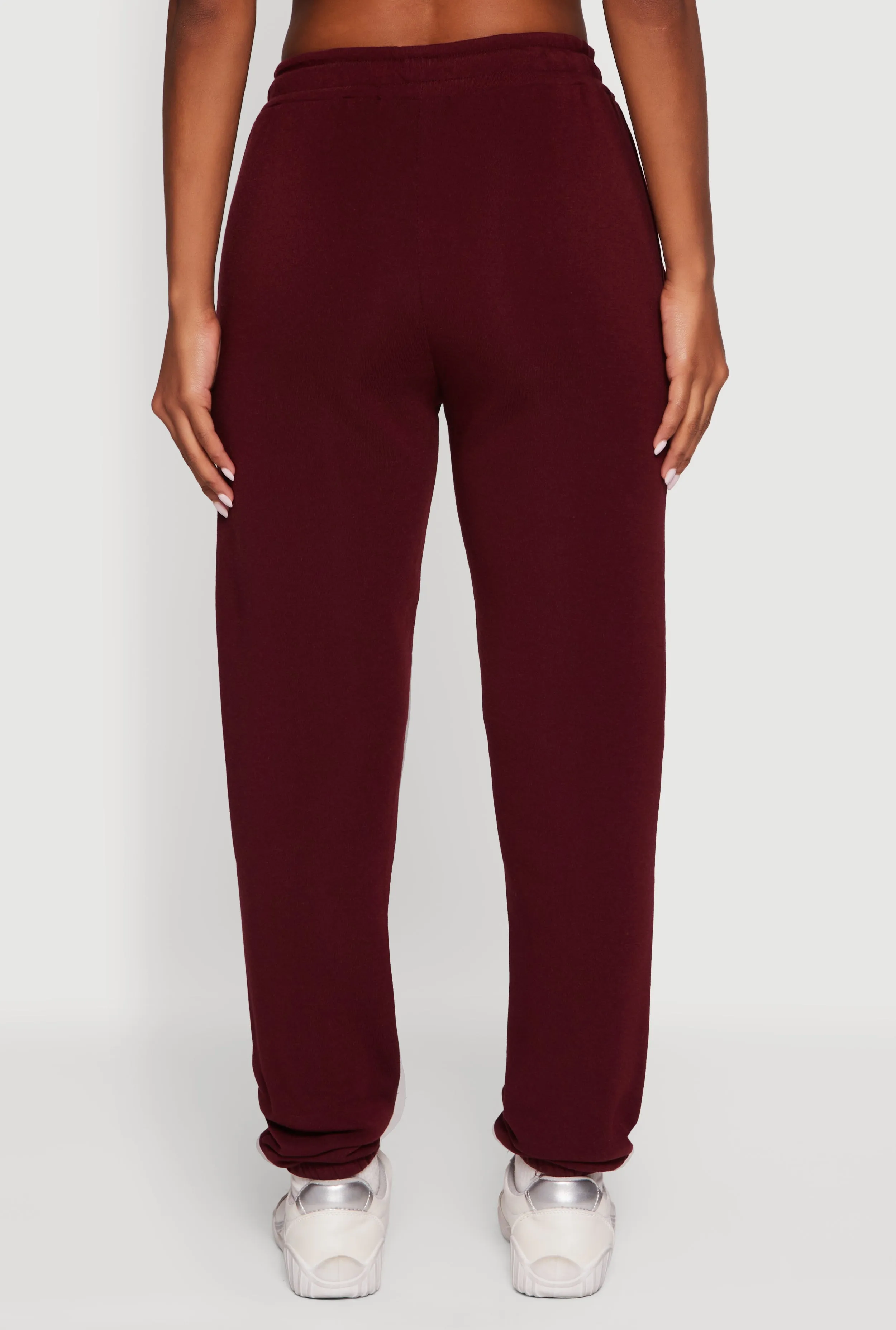 Drawstring Waist Slim Leg Sweatpants sold by Rainbow product image thumbnail 5