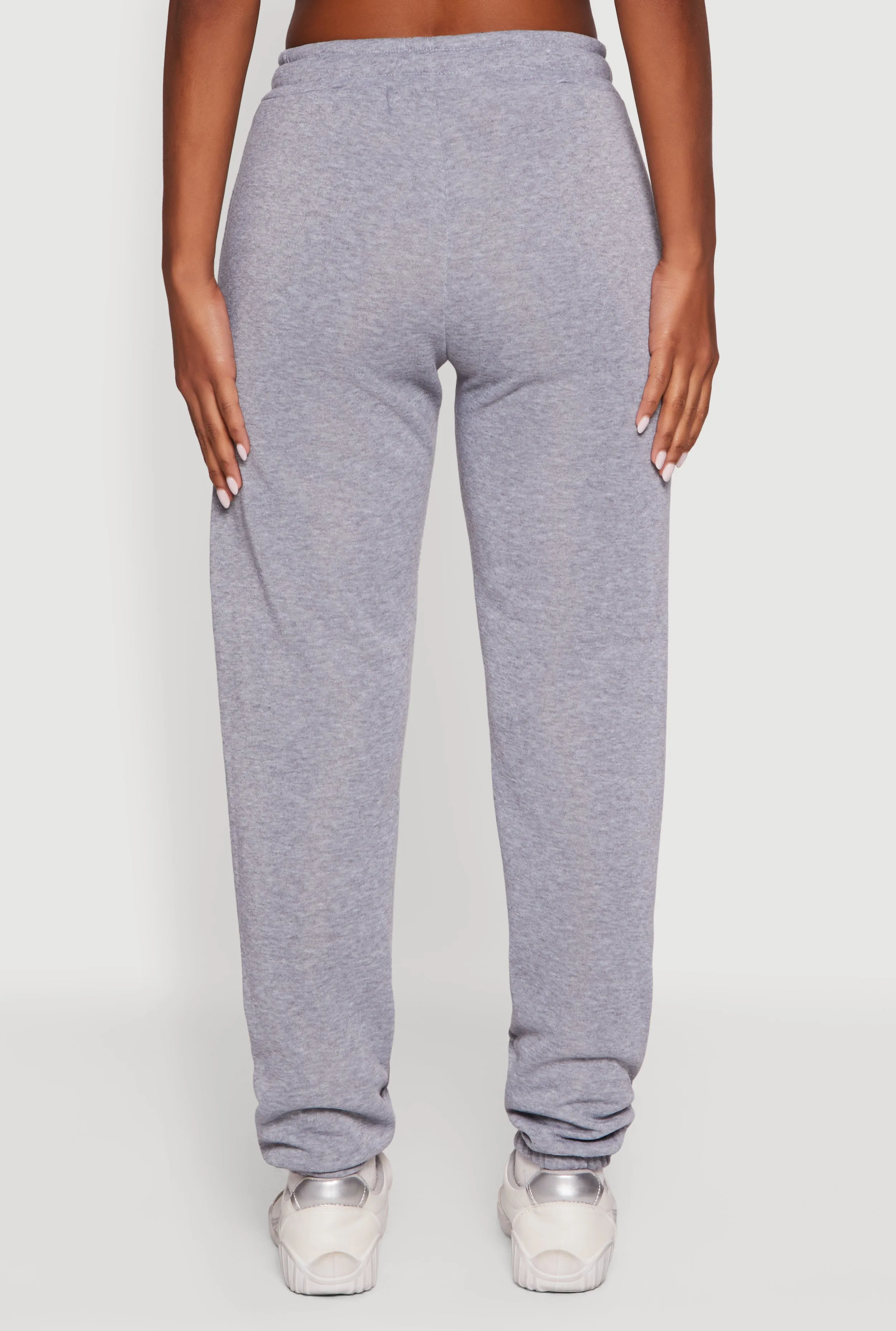 Drawstring Waist Slim Leg Sweatpants sold by Rainbow product image thumbnail 5