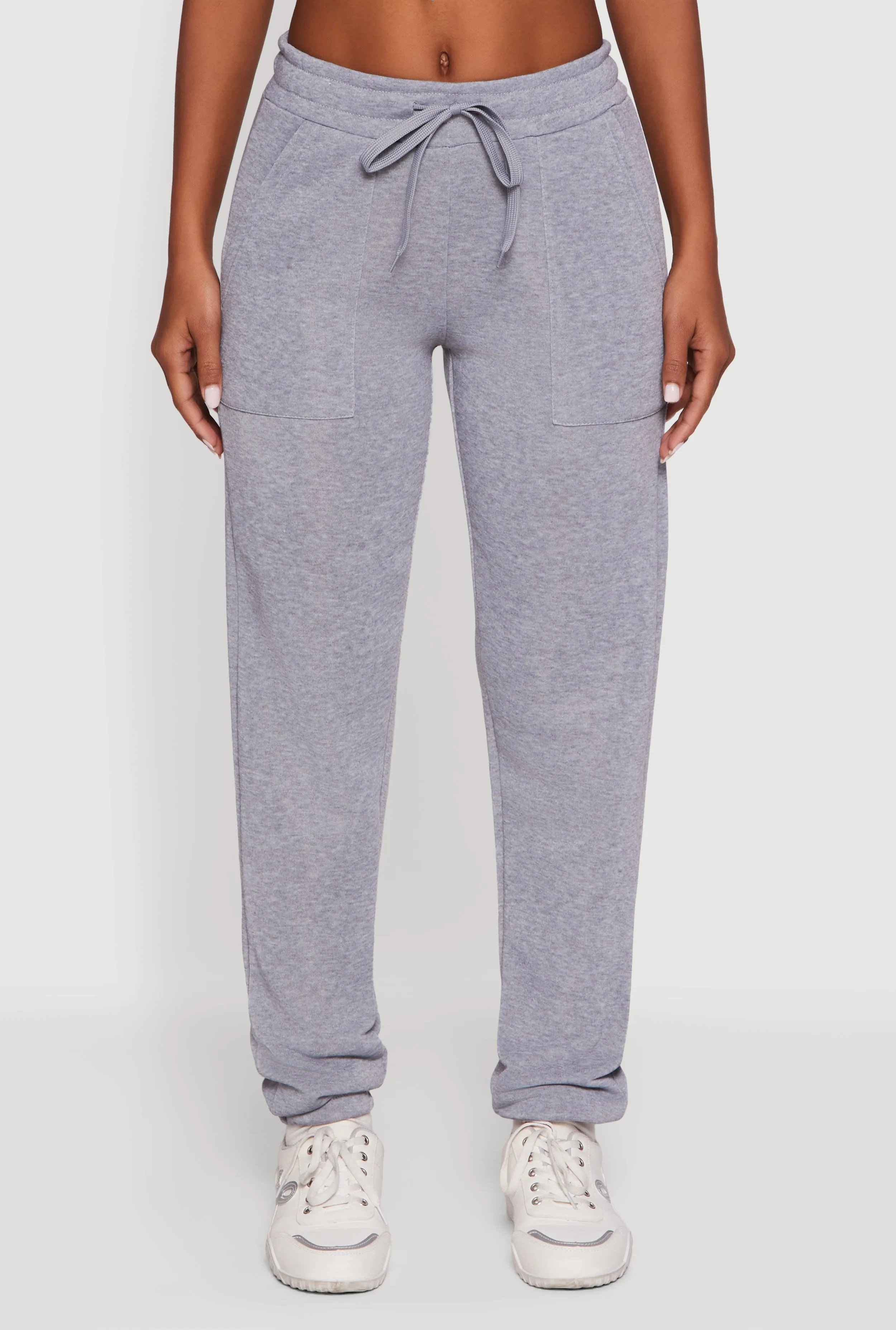 Drawstring Waist Slim Leg Sweatpants sold by Rainbow product image thumbnail 3