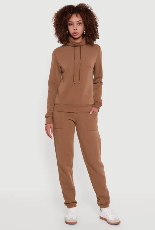 Drawstring Waist Slim Leg Sweatpants sold by Rainbow