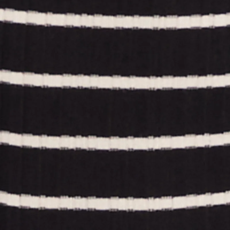Striped Fold Over Off the Shoulder Sweater Dress sold by Rainbow product image thumbnail 4