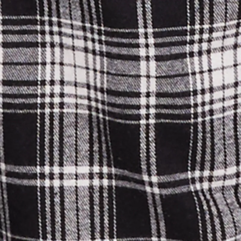 Plaid Mid Rise Wide Leg Lounge Pants sold by Rainbow product image thumbnail 4