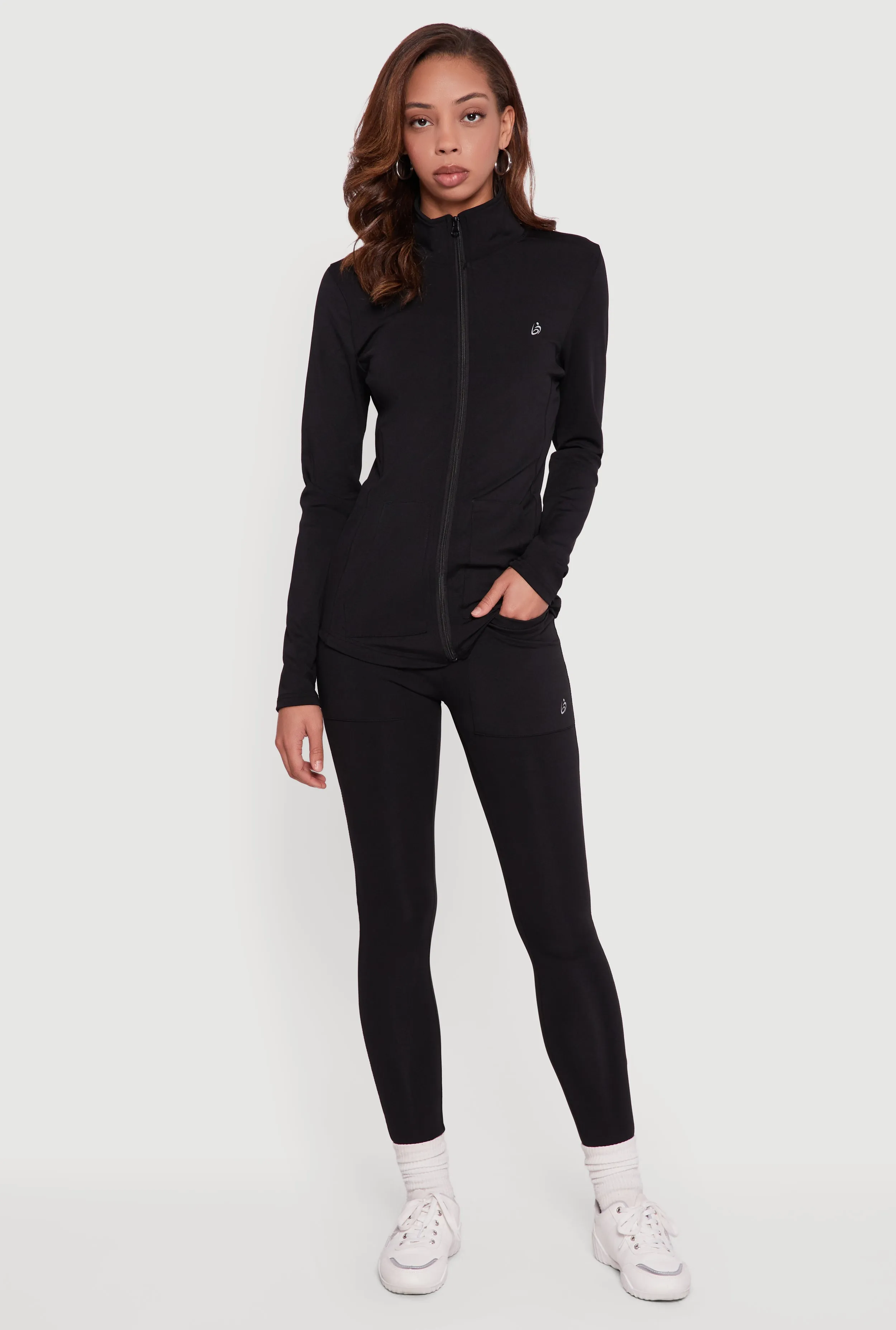 Fold Over Leggings with Pockets sold by Rainbow