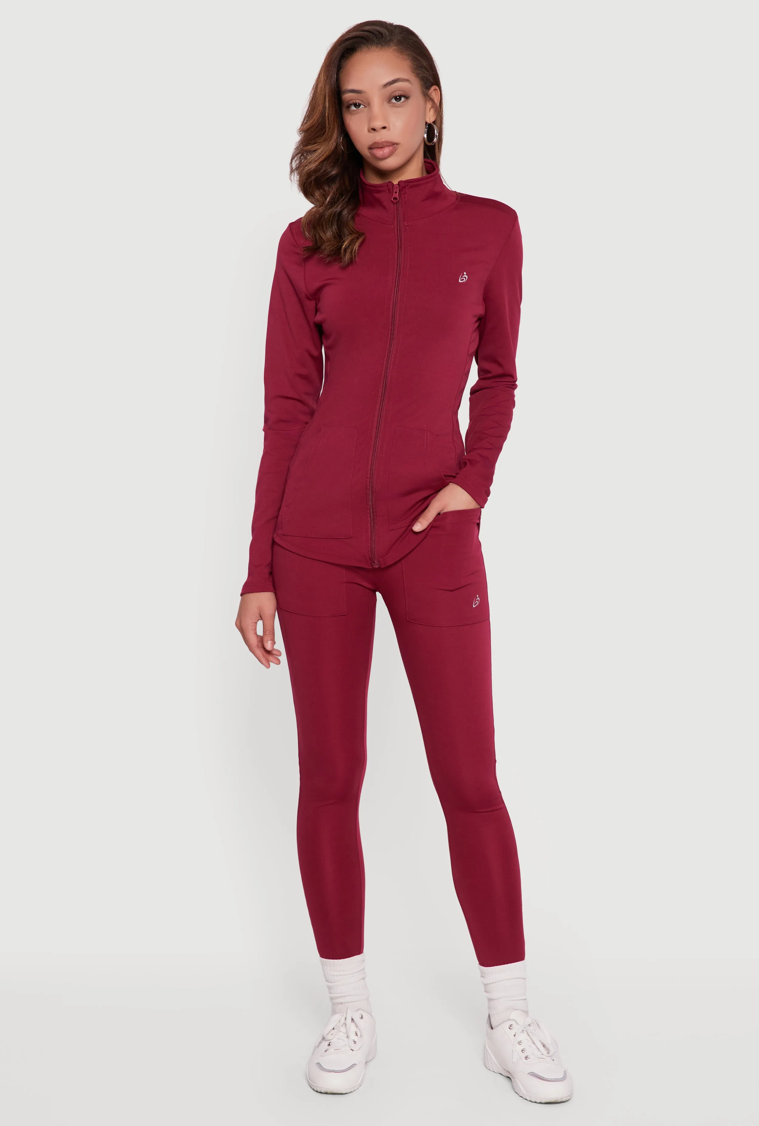 Fold Over Leggings with Pockets sold by Rainbow product image thumbnail 2