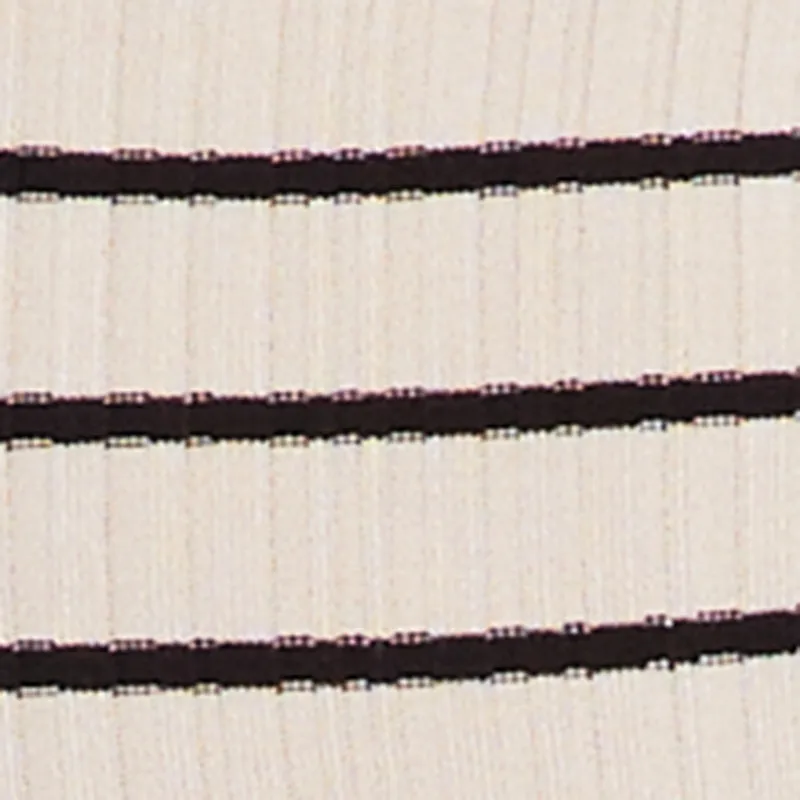 Striped Fold Over Off the Shoulder Sweater Dress sold by Rainbow product image thumbnail 4