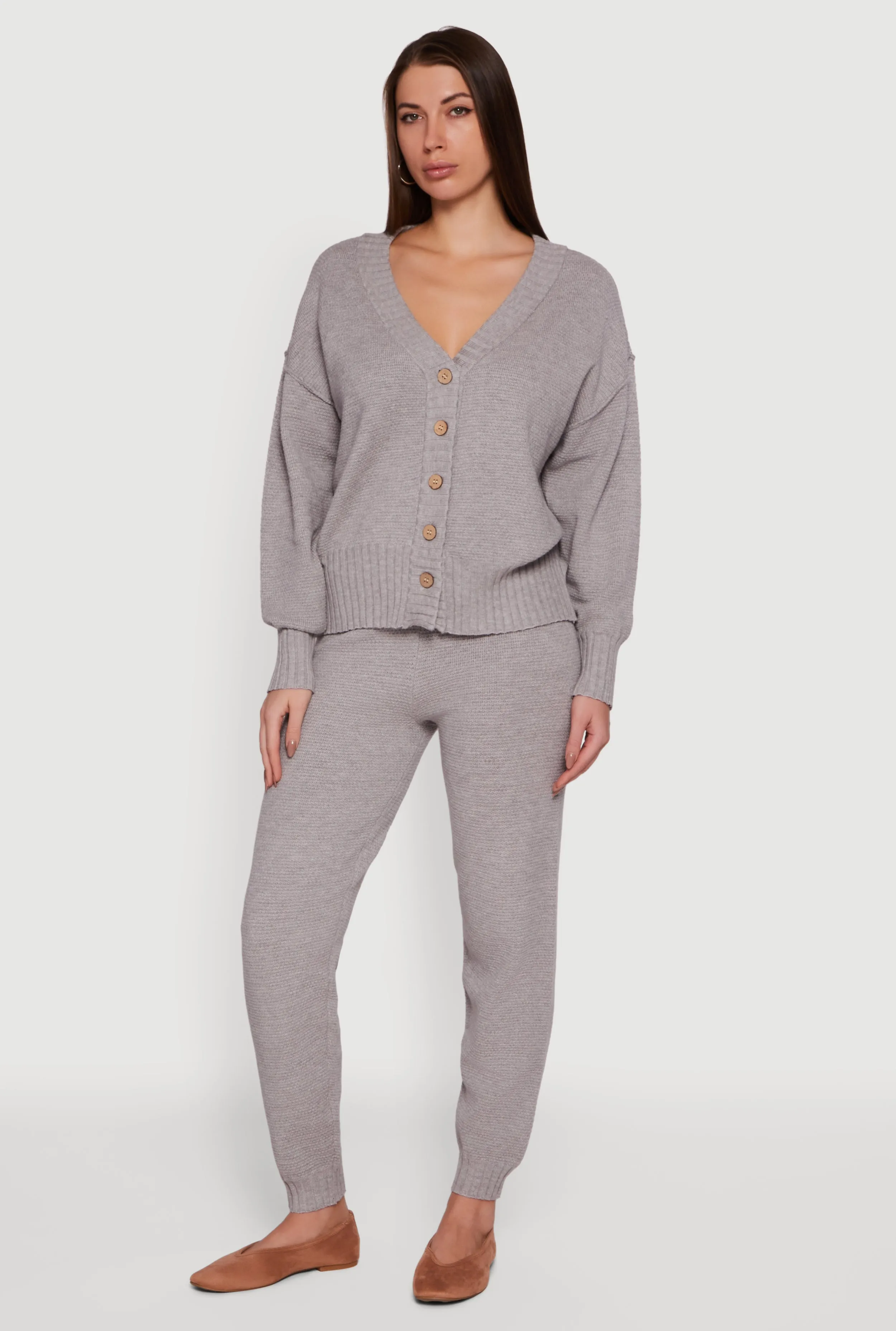 High Waisted Knit Joggers sold by Rainbow product image thumbnail 2