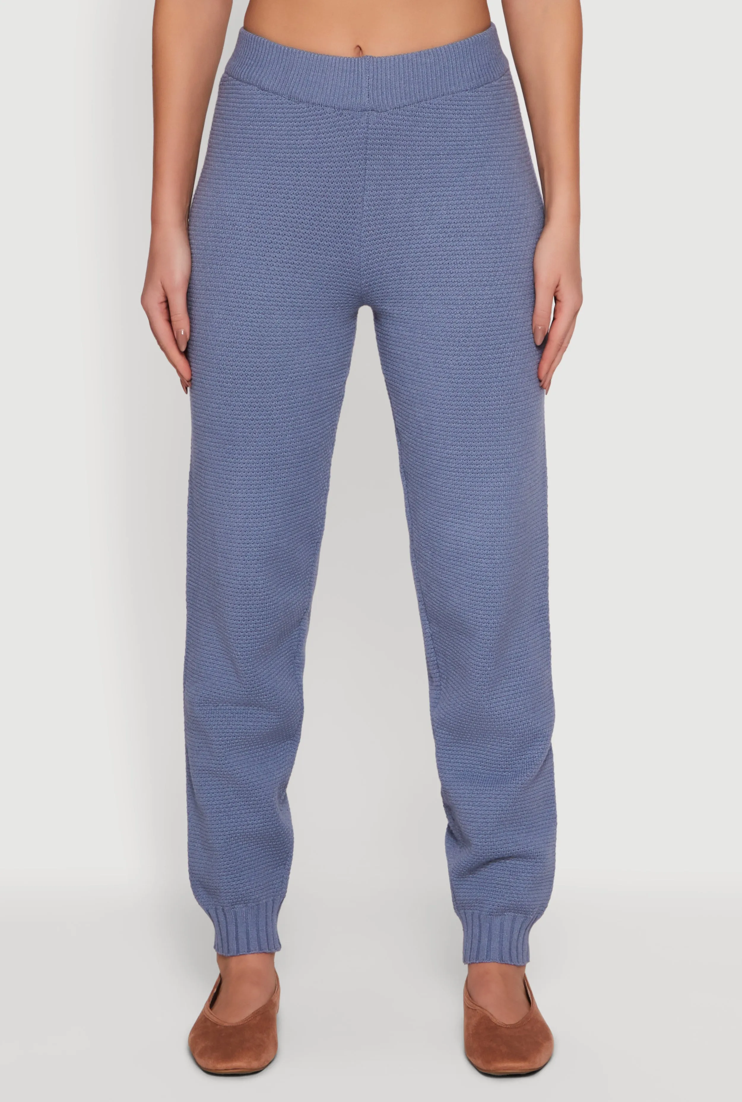 High Waisted Knit Joggers sold by Rainbow product image thumbnail 3