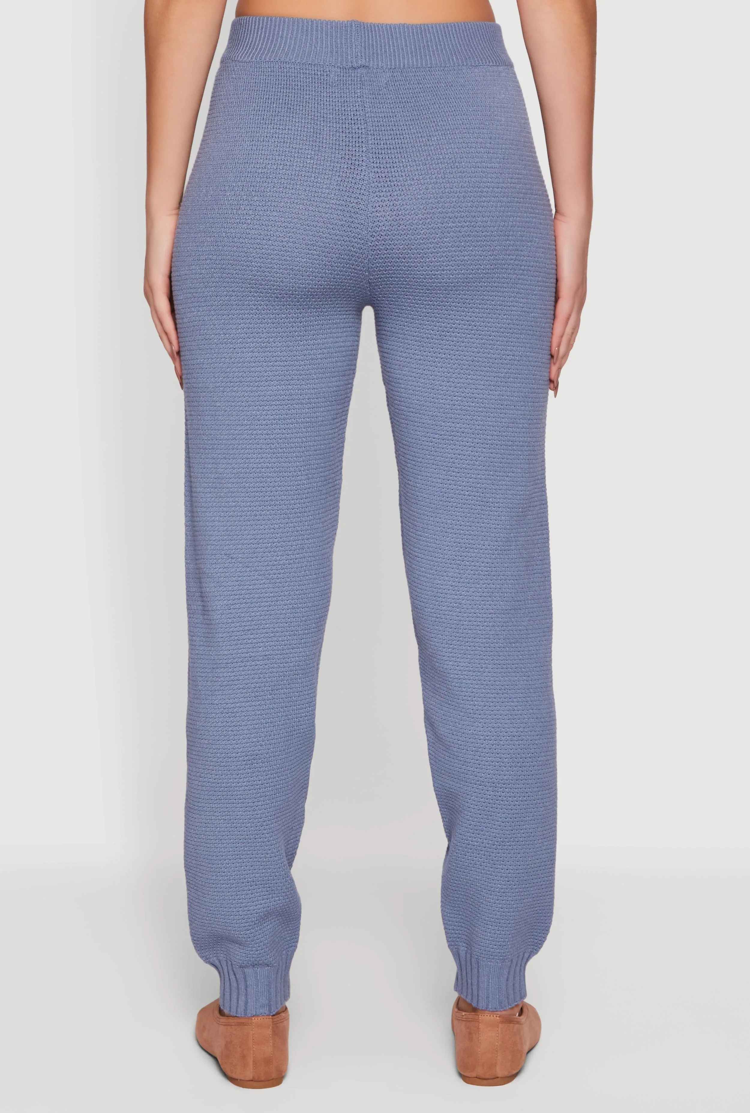 High Waisted Knit Joggers sold by Rainbow product image thumbnail 5