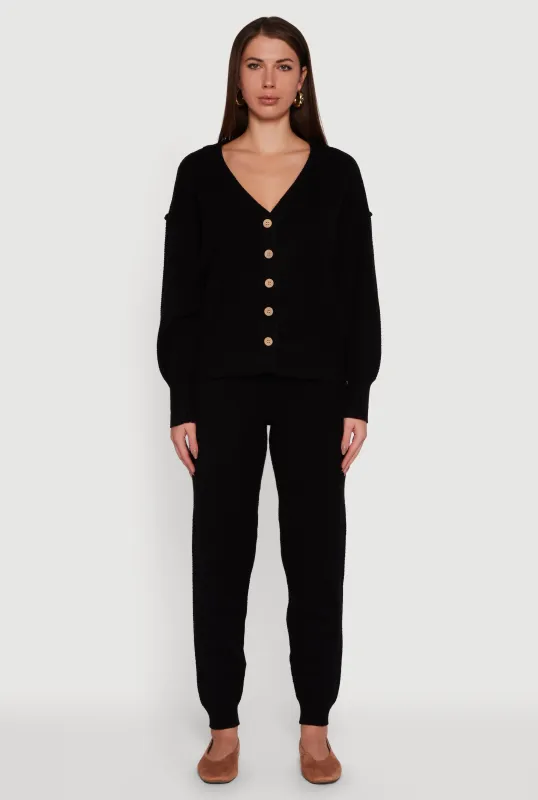 High Waisted Knit Joggers sold by Rainbow