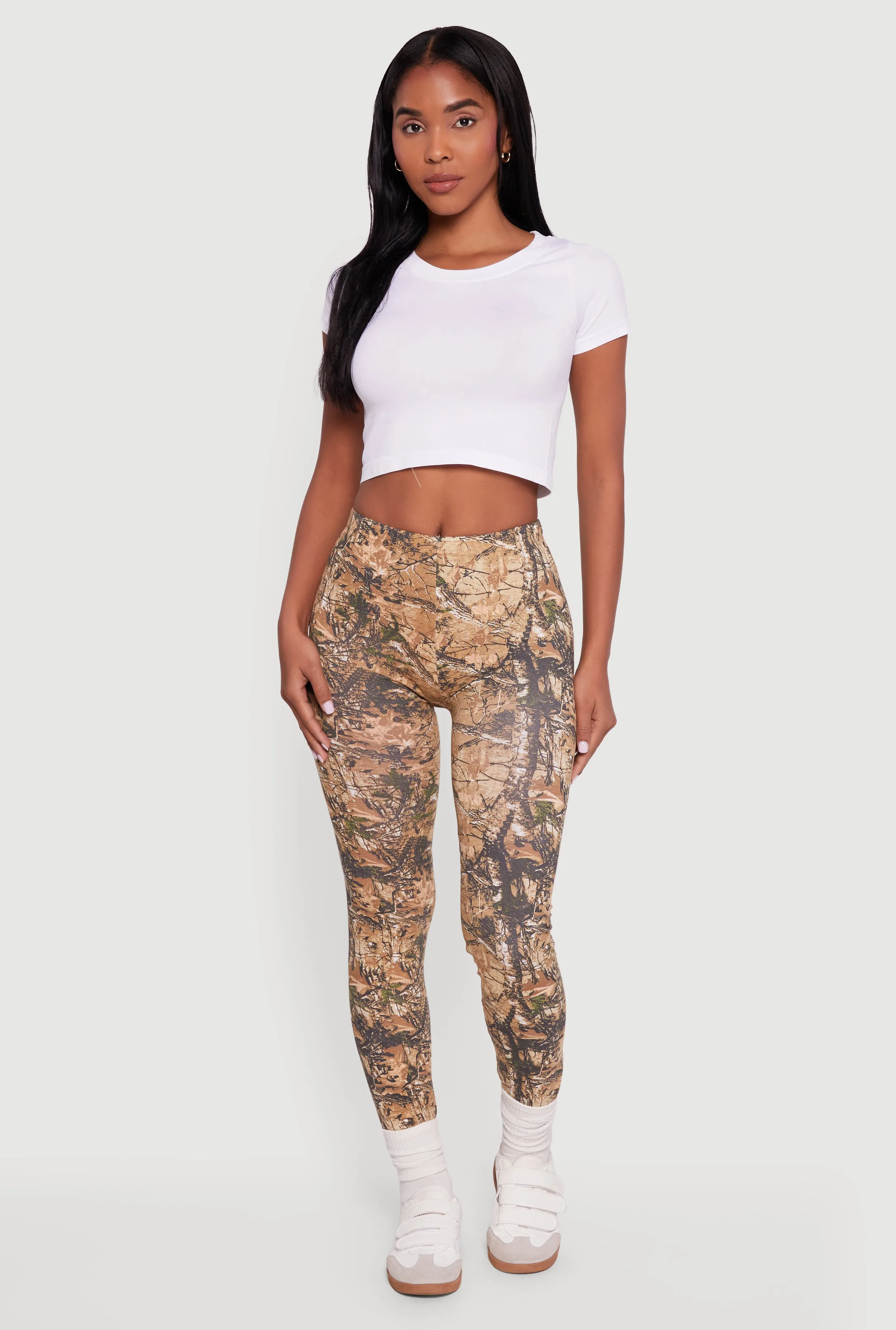 Hunter Camo High Waisted Leggings sold by Rainbow