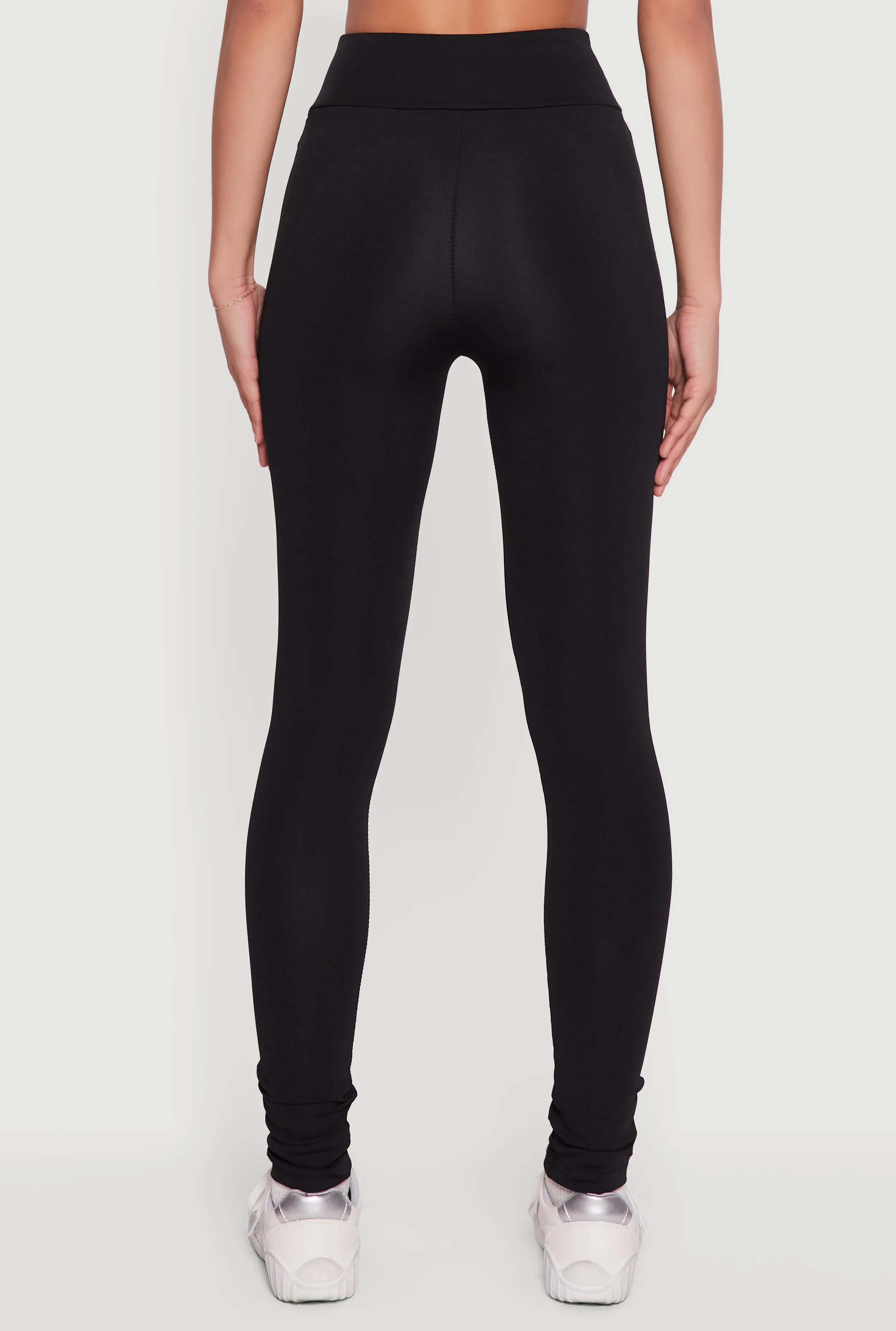 Fold Over Leggings with Pockets sold by Rainbow product image thumbnail 5