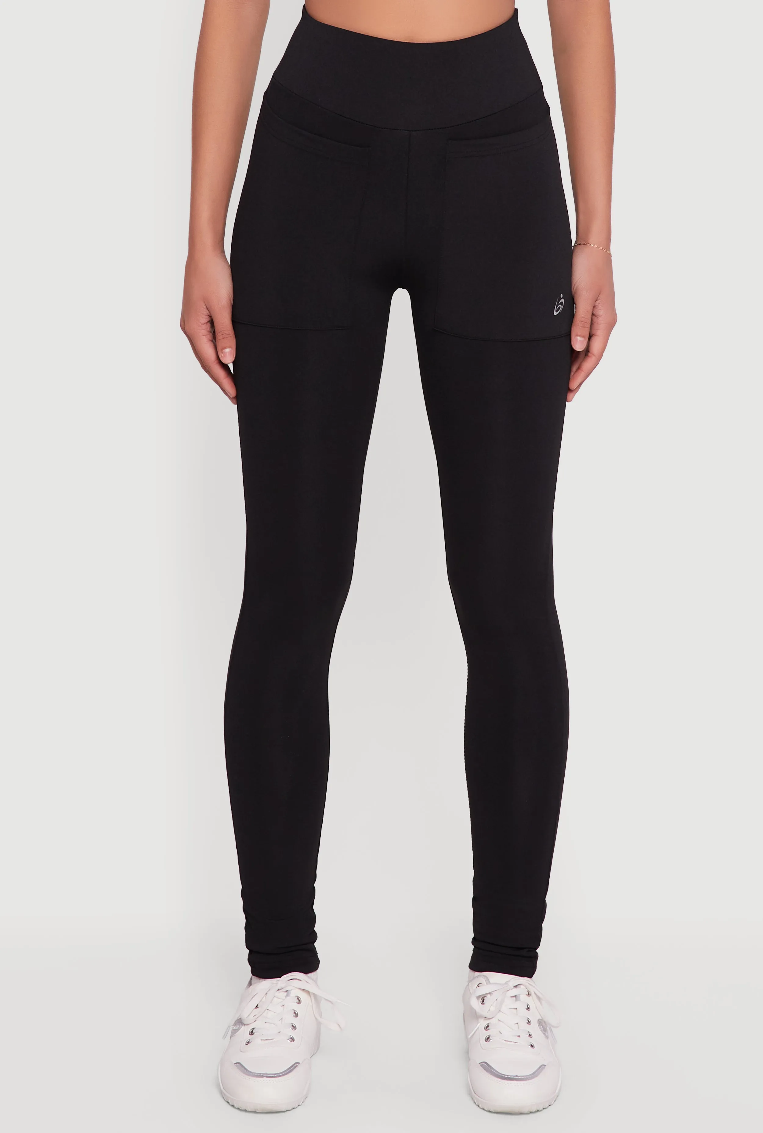 Fold Over Leggings with Pockets sold by Rainbow product image thumbnail 3