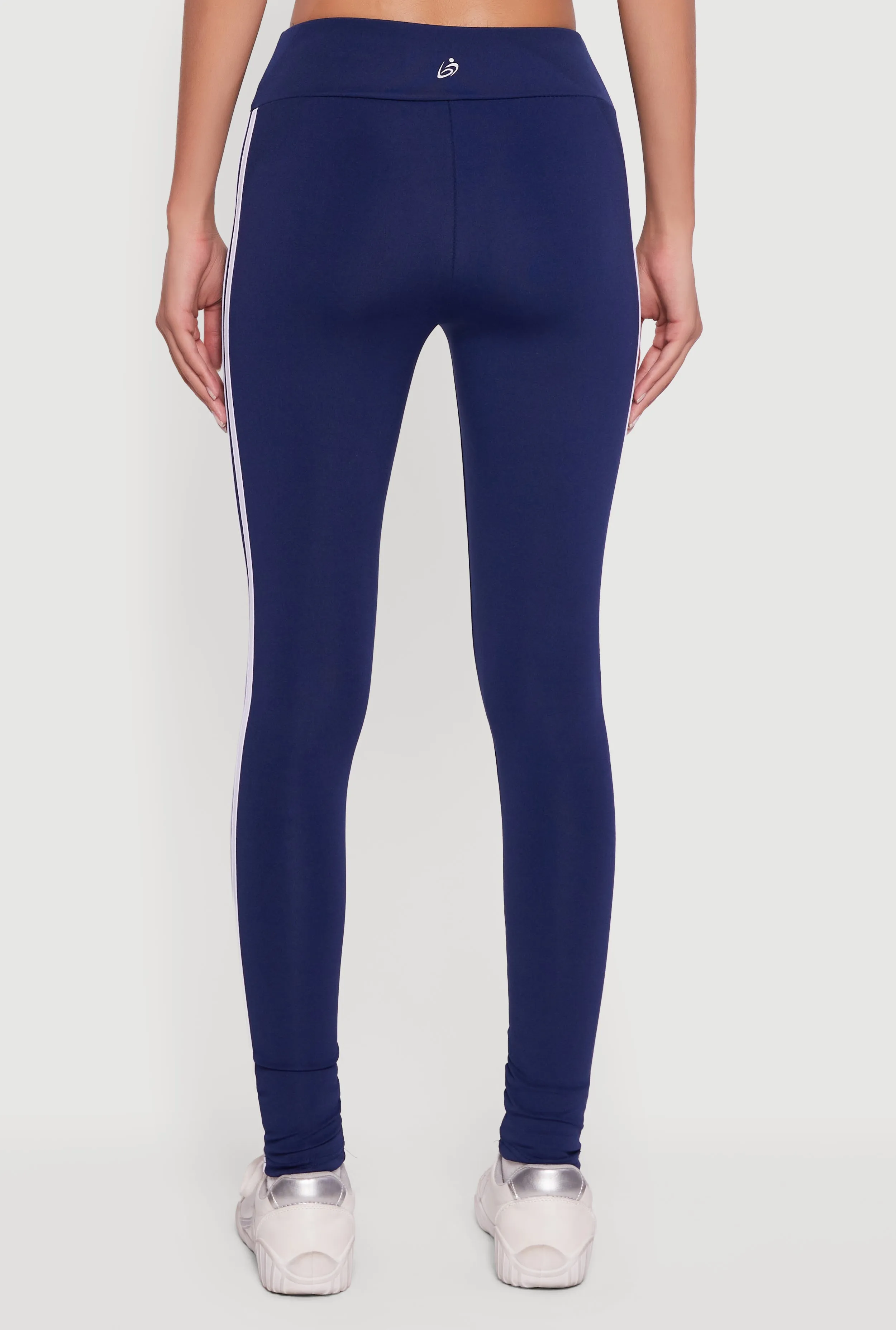 High Waisted Varsity Stripe Leggings sold by Rainbow product image thumbnail 5